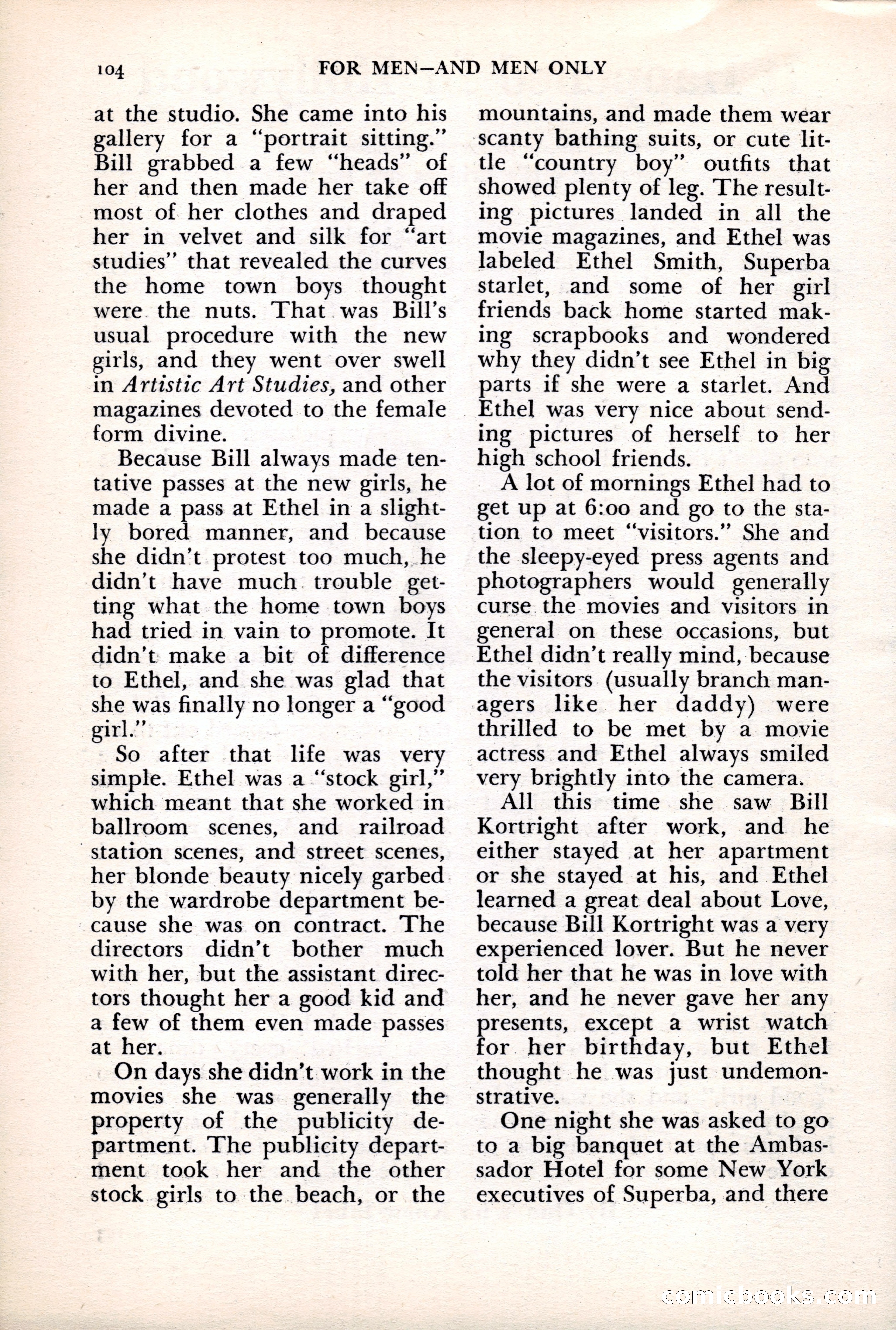 For Men—and Men Only — page 104 of 136