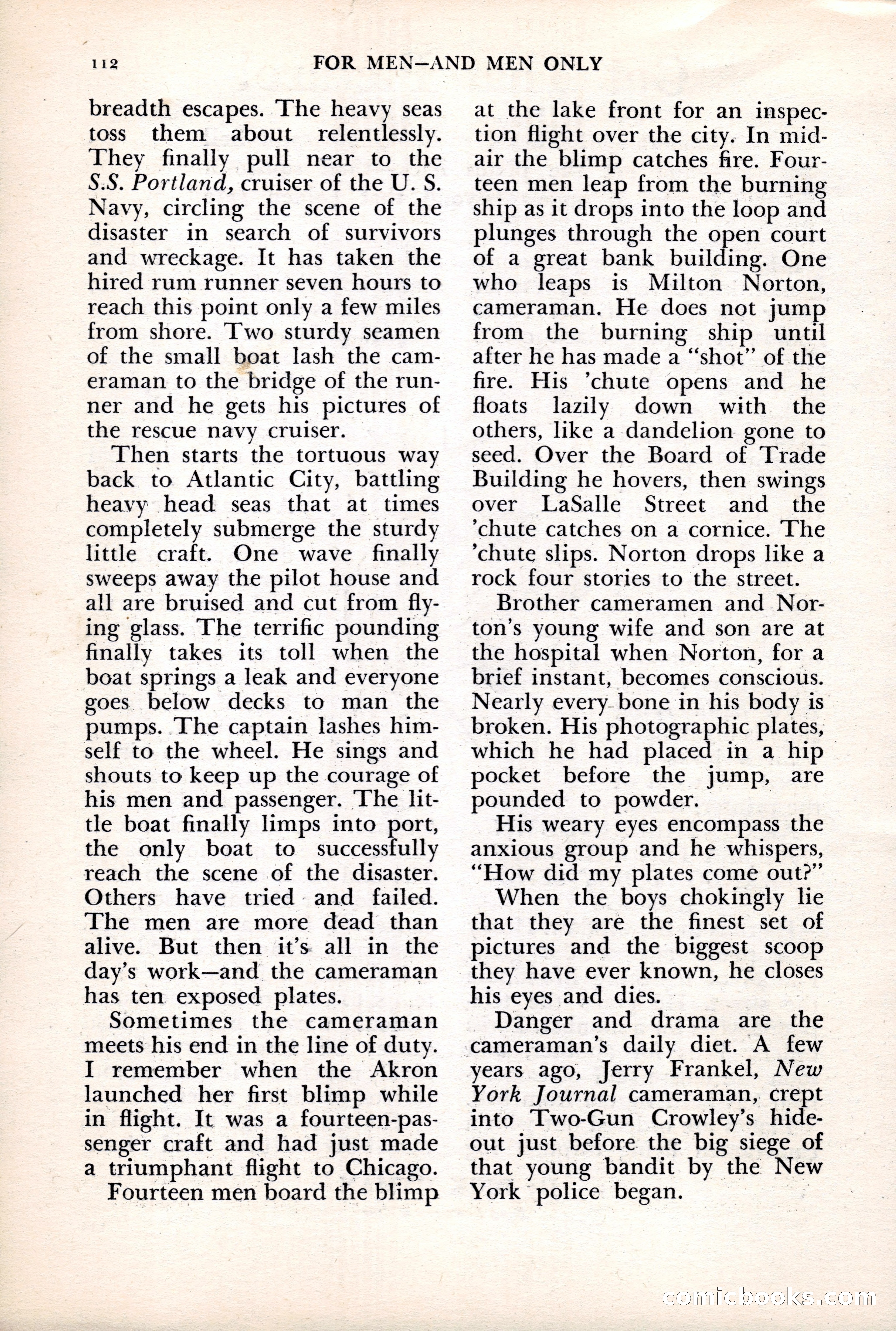 For Men—and Men Only — page 112 of 136