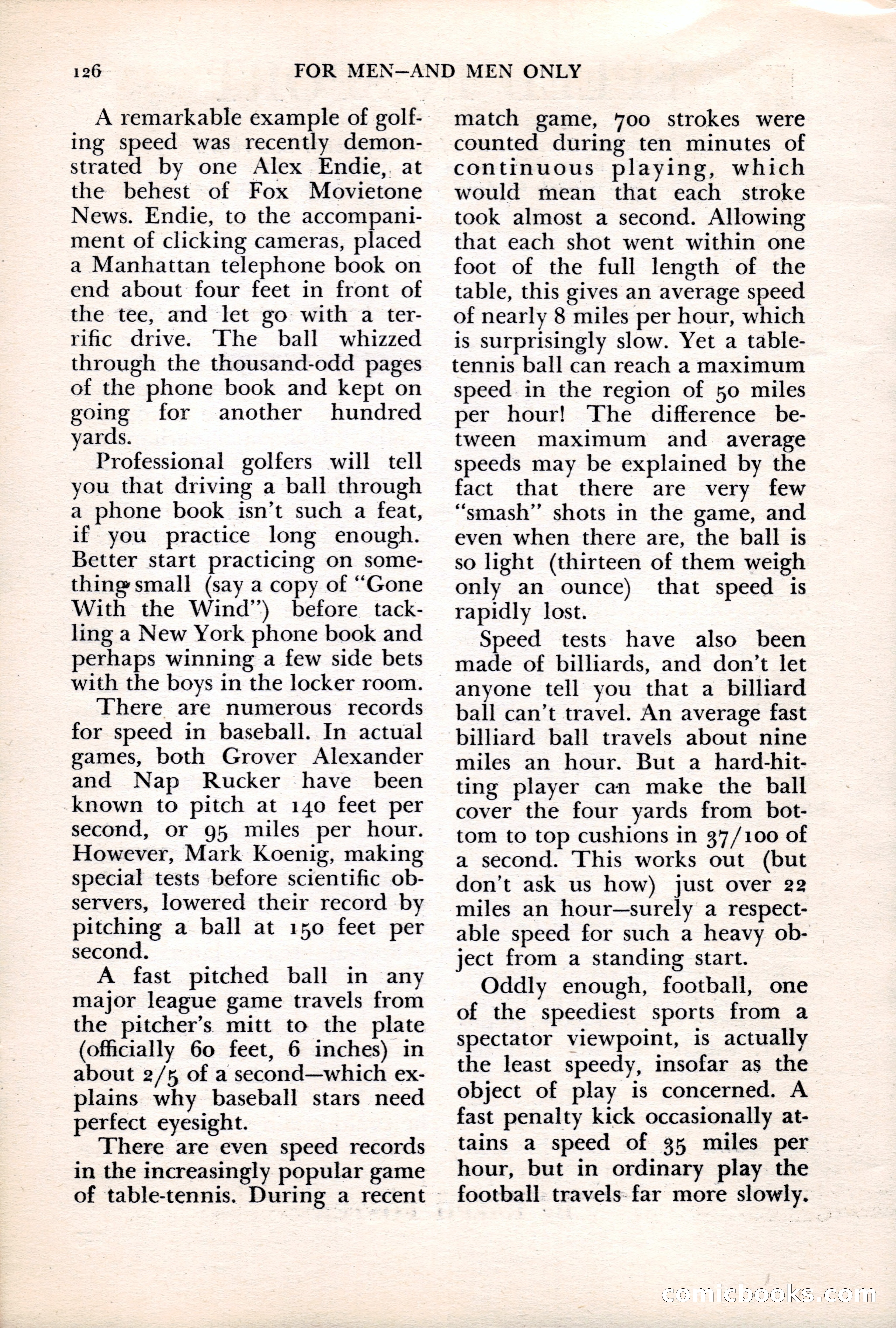 For Men—and Men Only — page 126 of 136