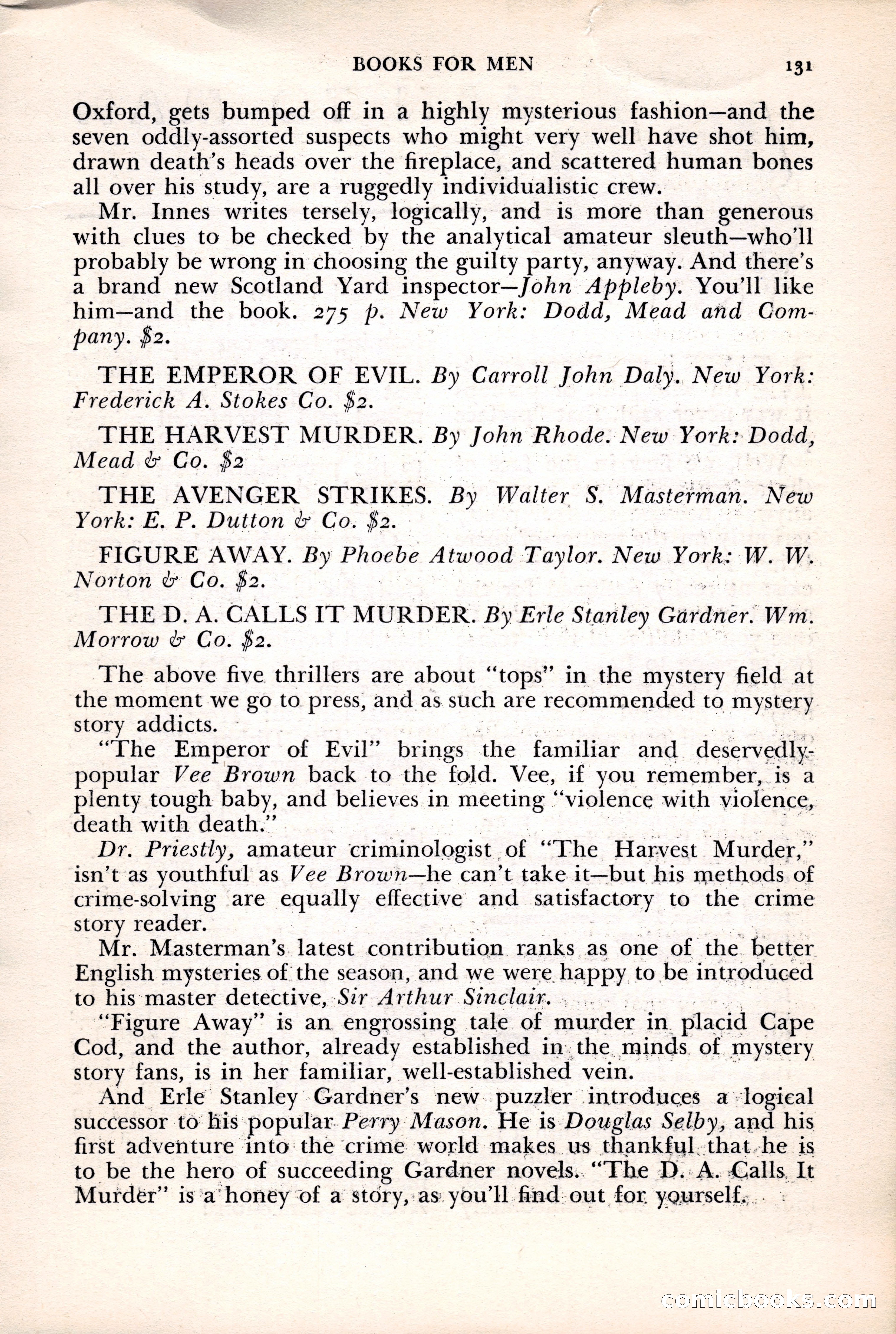 For Men—and Men Only — page 131 of 136