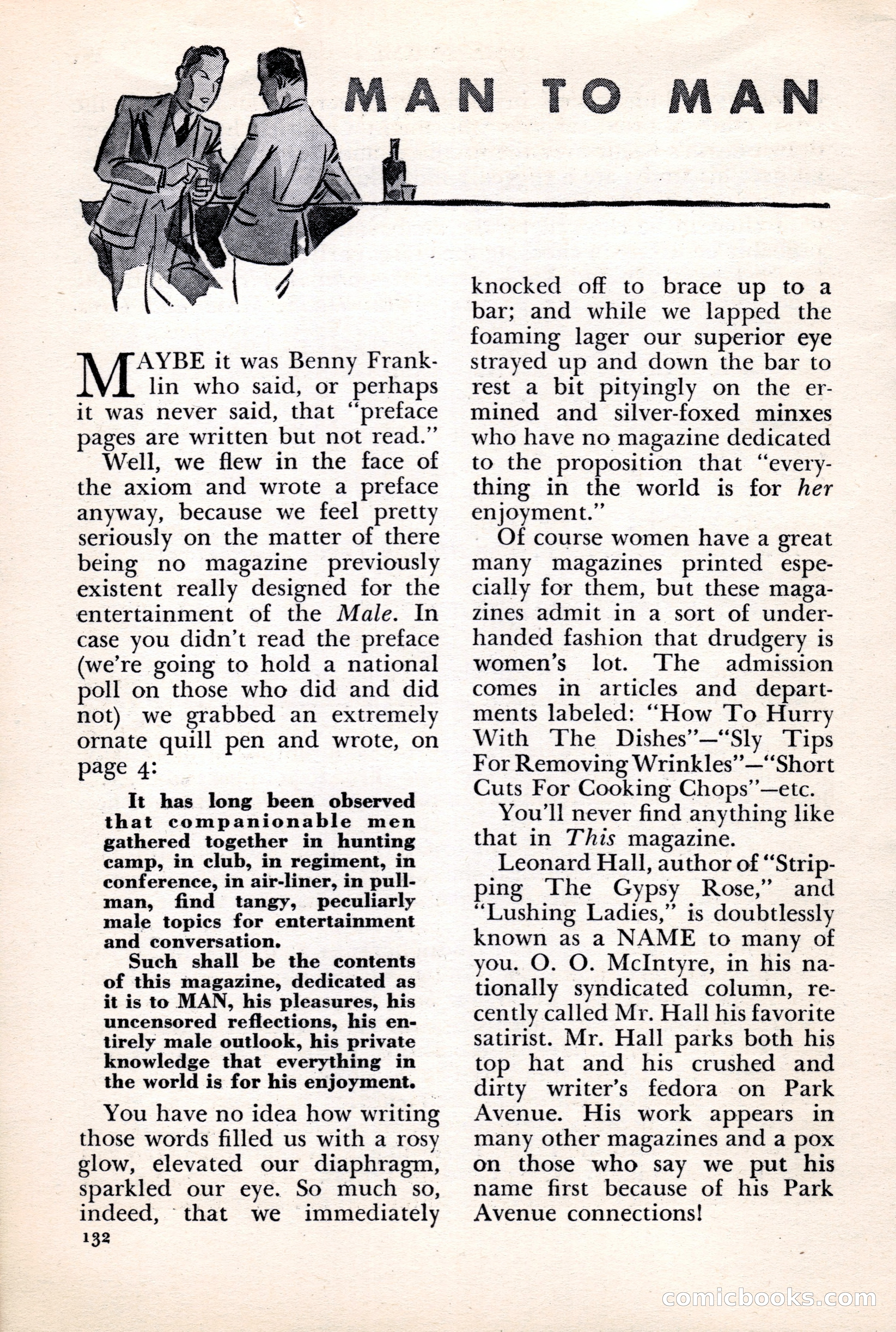 For Men—and Men Only — page 132 of 136