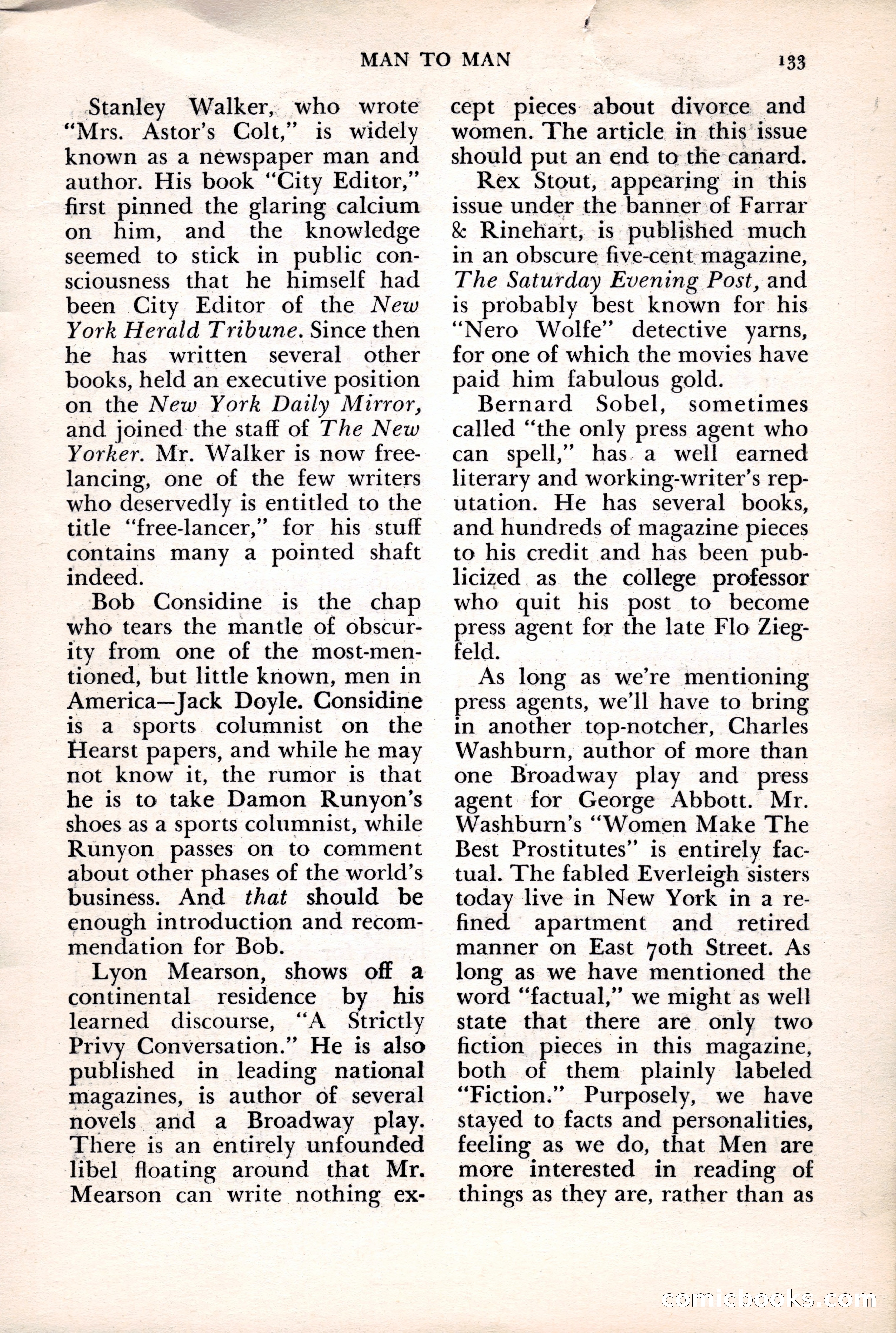 For Men—and Men Only — page 133 of 136
