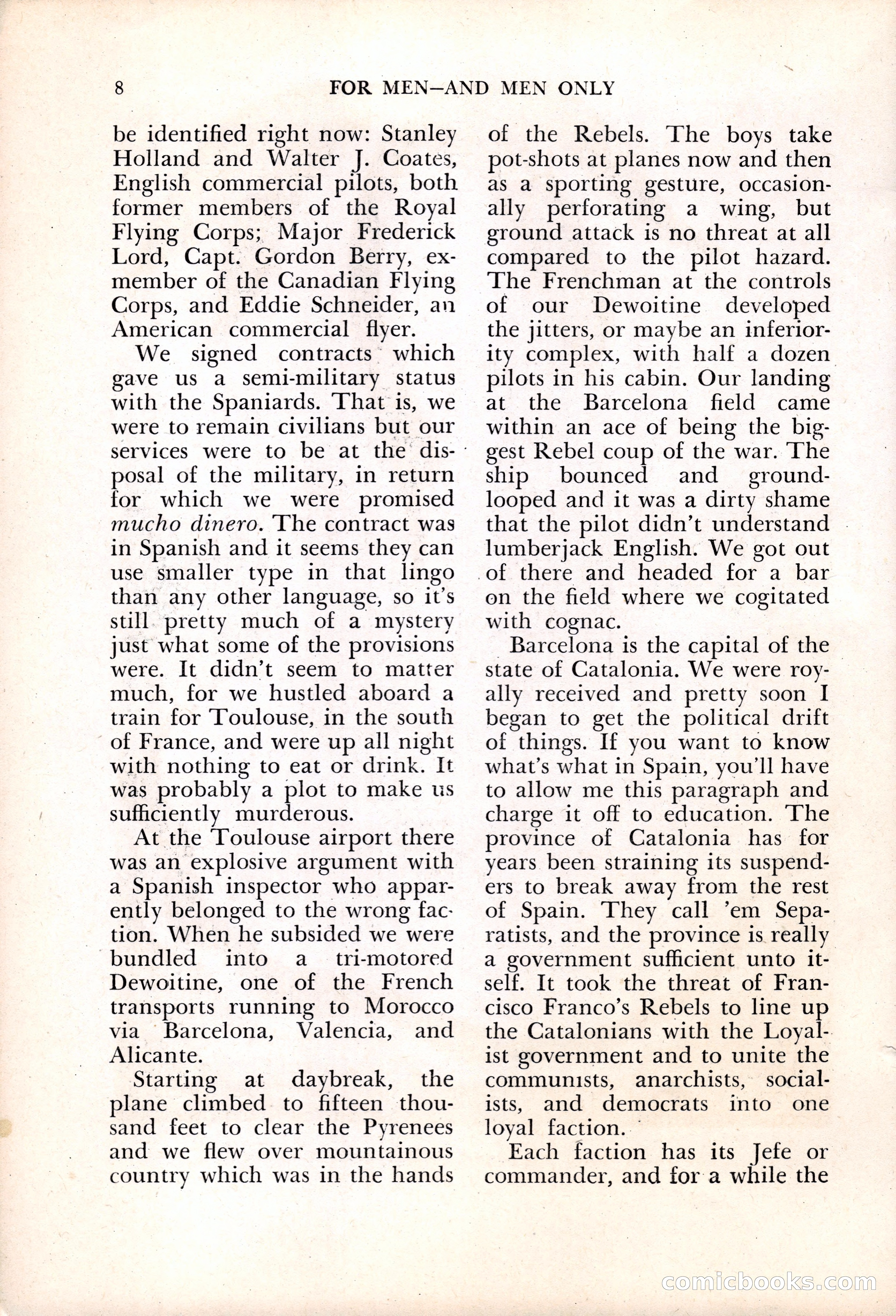 For Men—and Men Only! (June 1937) — page 10 of 140