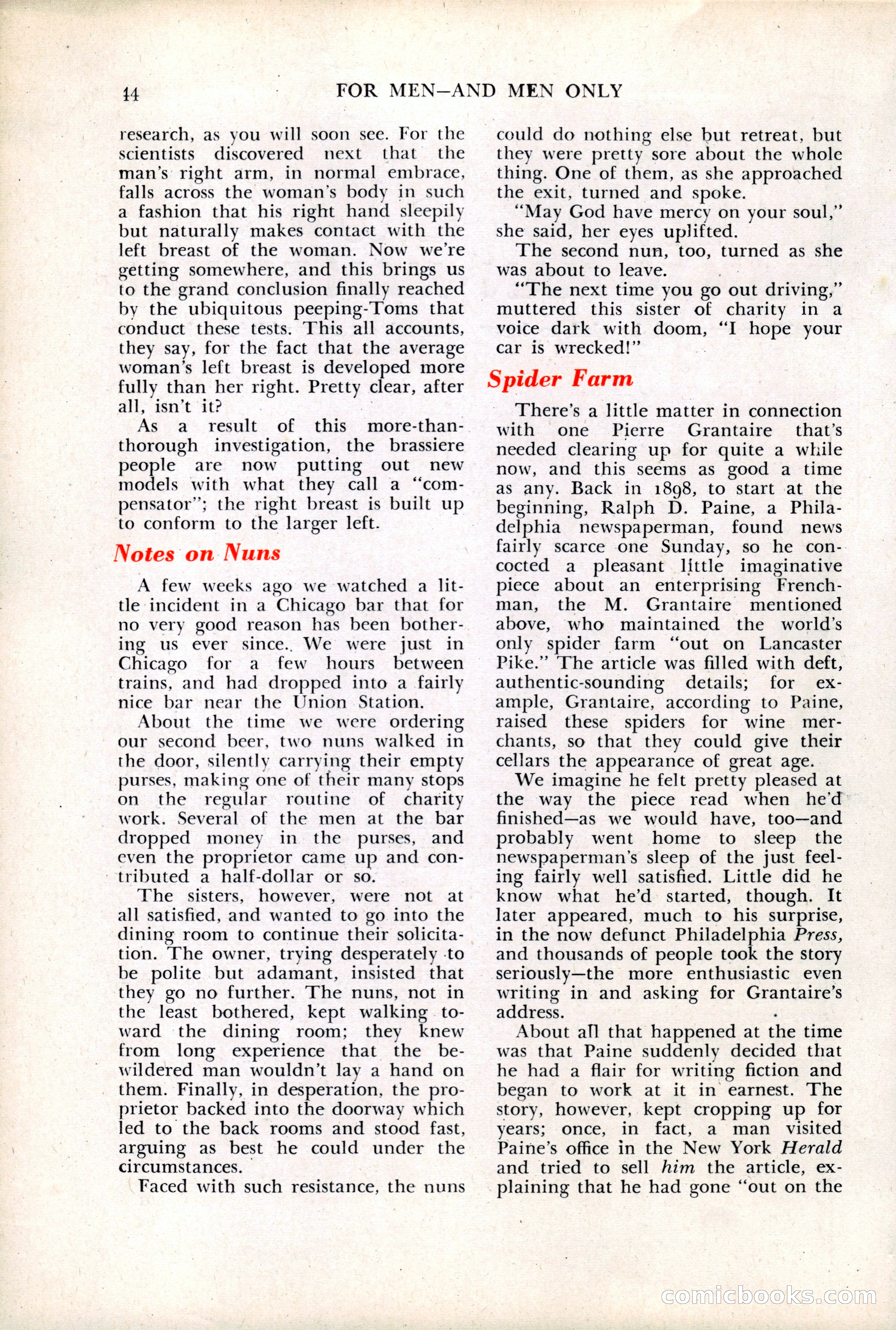 For Men—and Men Only! (June 1937) — page 46 of 140