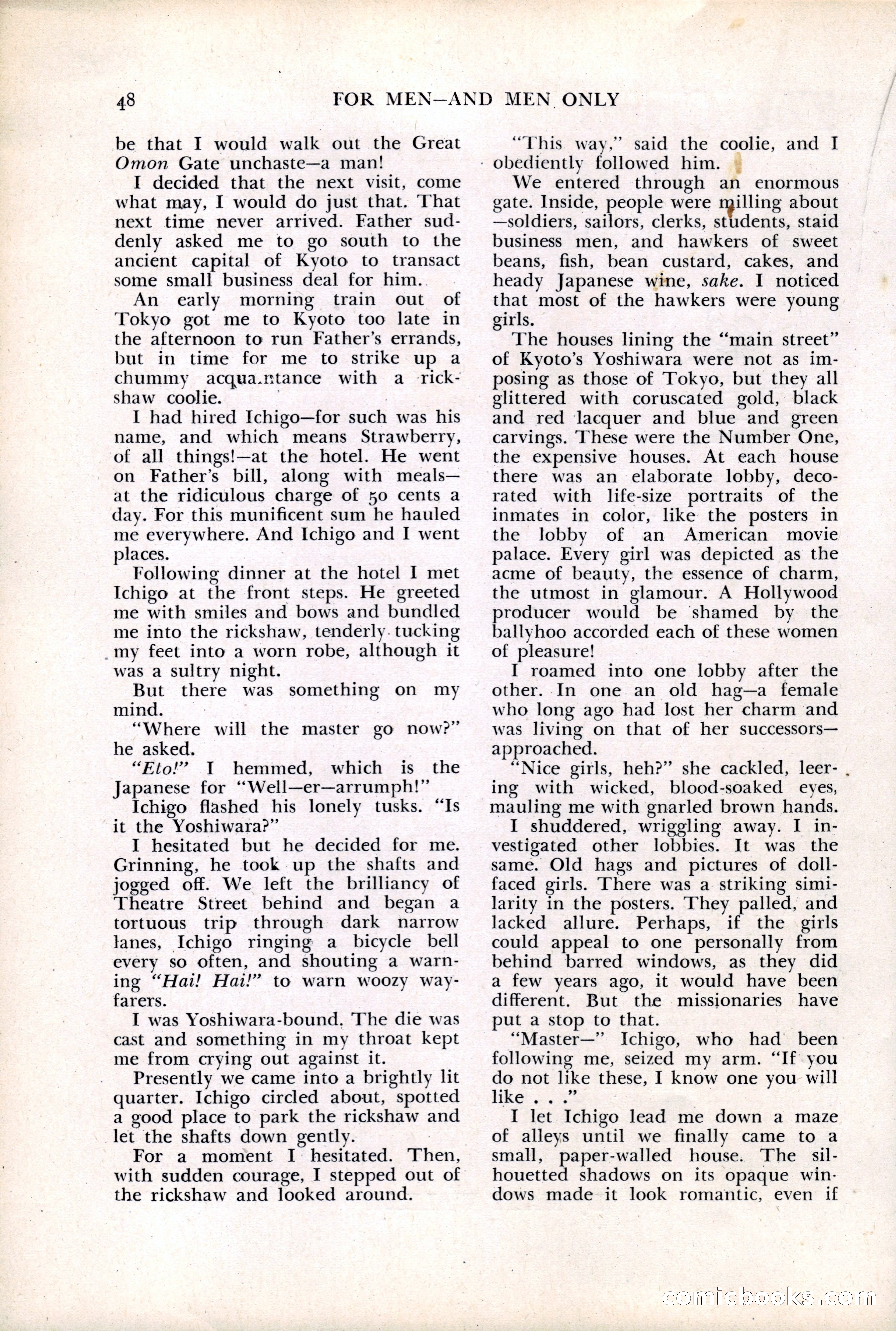 For Men—and Men Only! (June 1937) — page 50 of 140