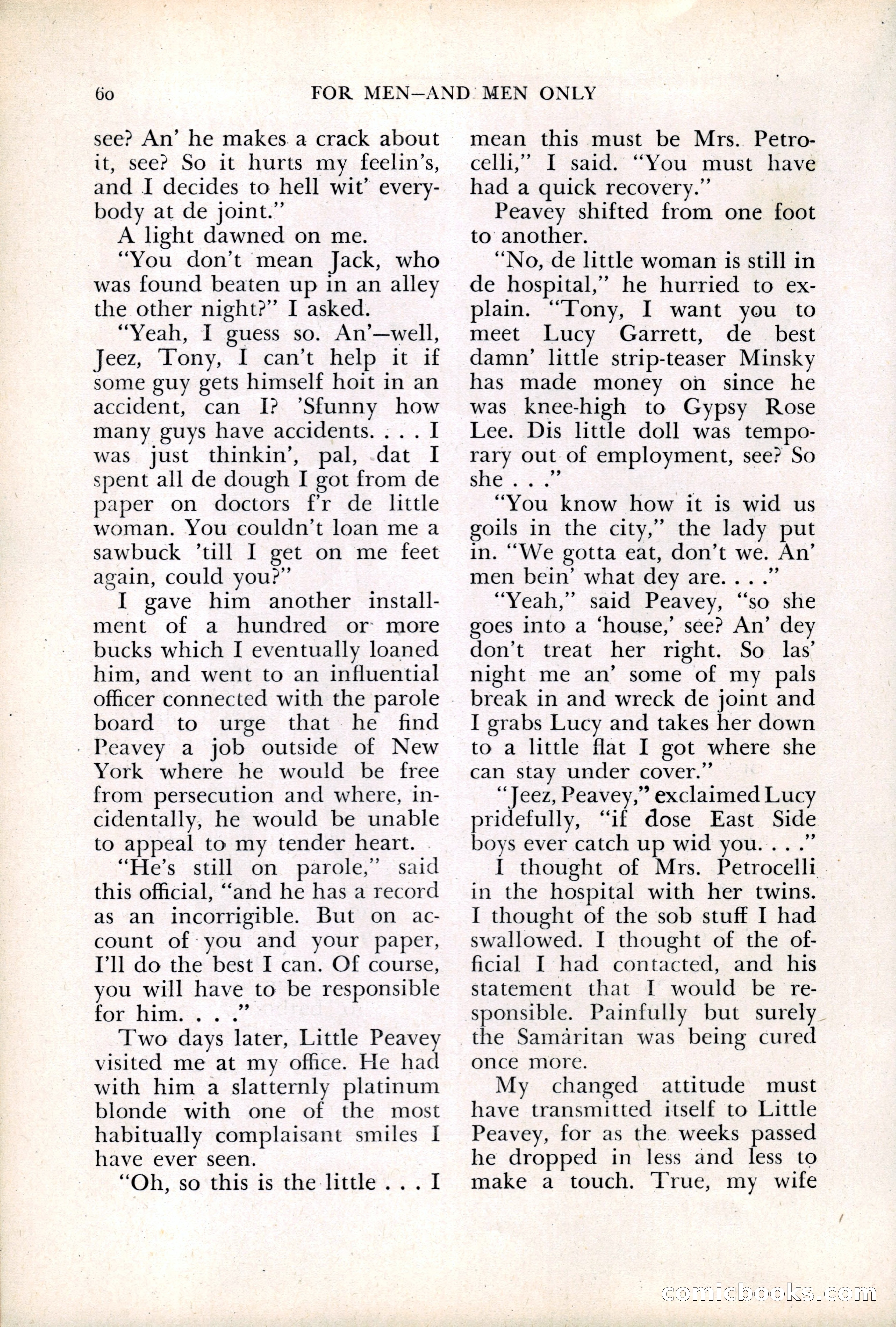 For Men—and Men Only! (June 1937) — page 62 of 140