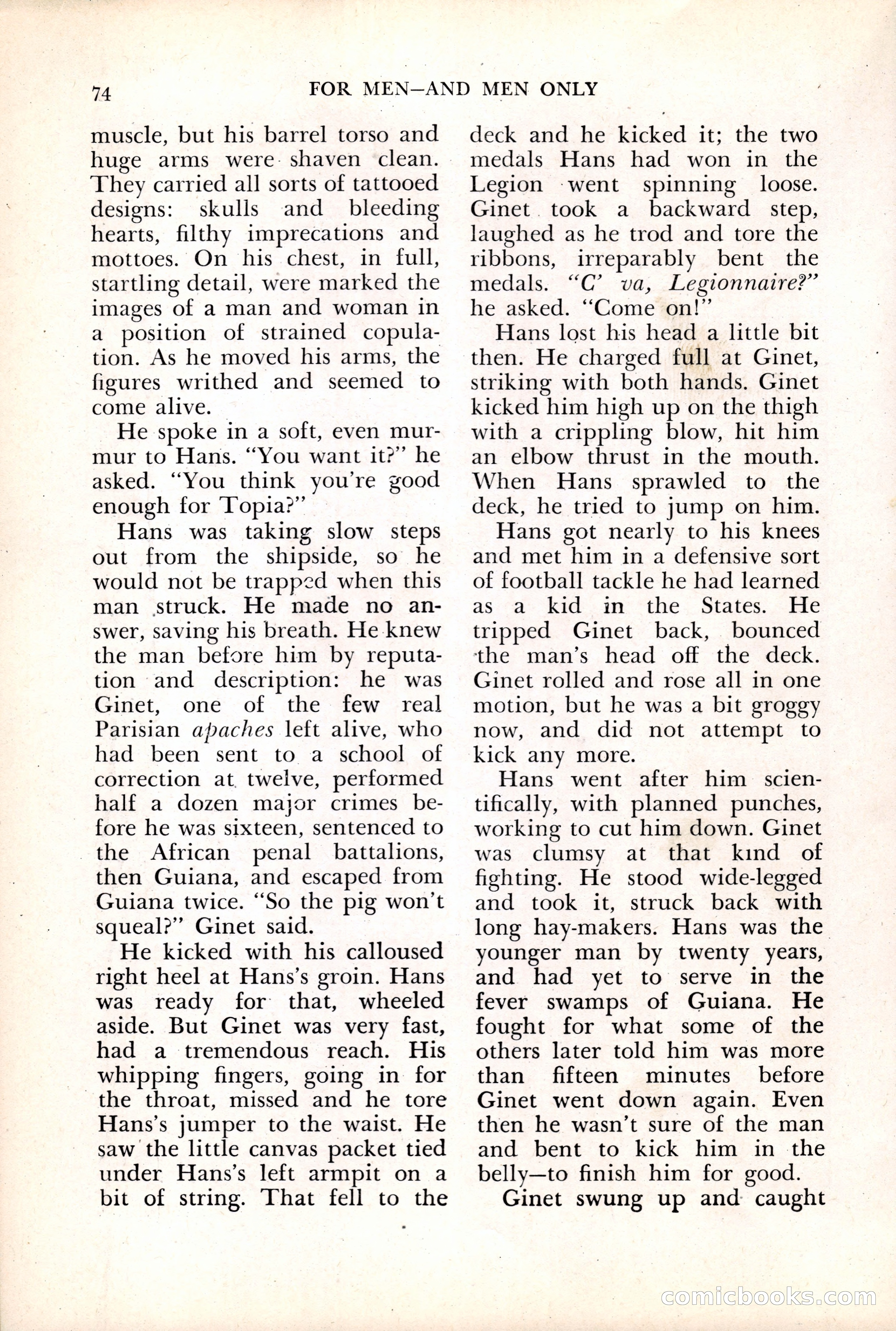For Men—and Men Only! (June 1937) — page 76 of 140