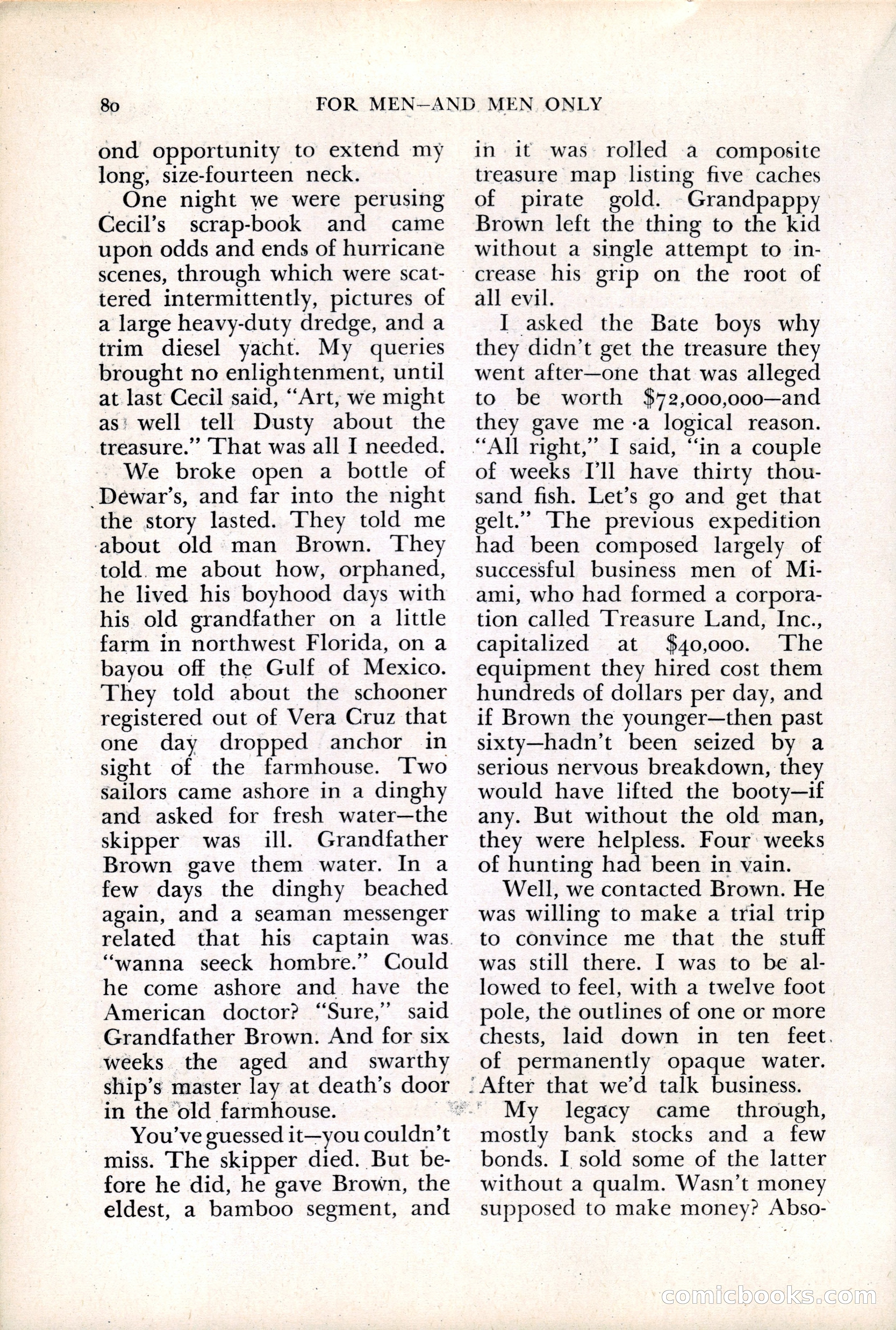 For Men—and Men Only! (June 1937) — page 82 of 140