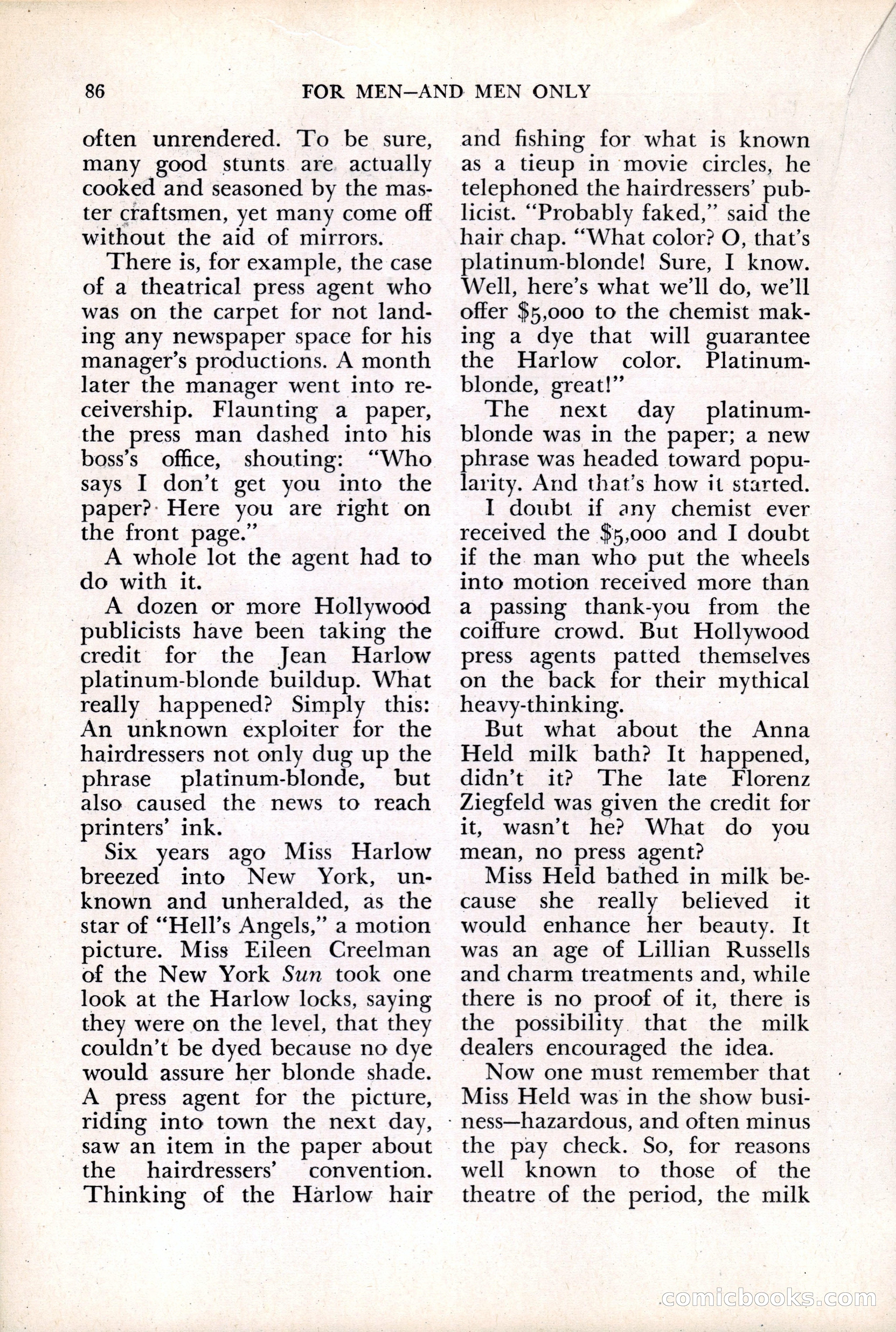 For Men—and Men Only! (June 1937) — page 88 of 140