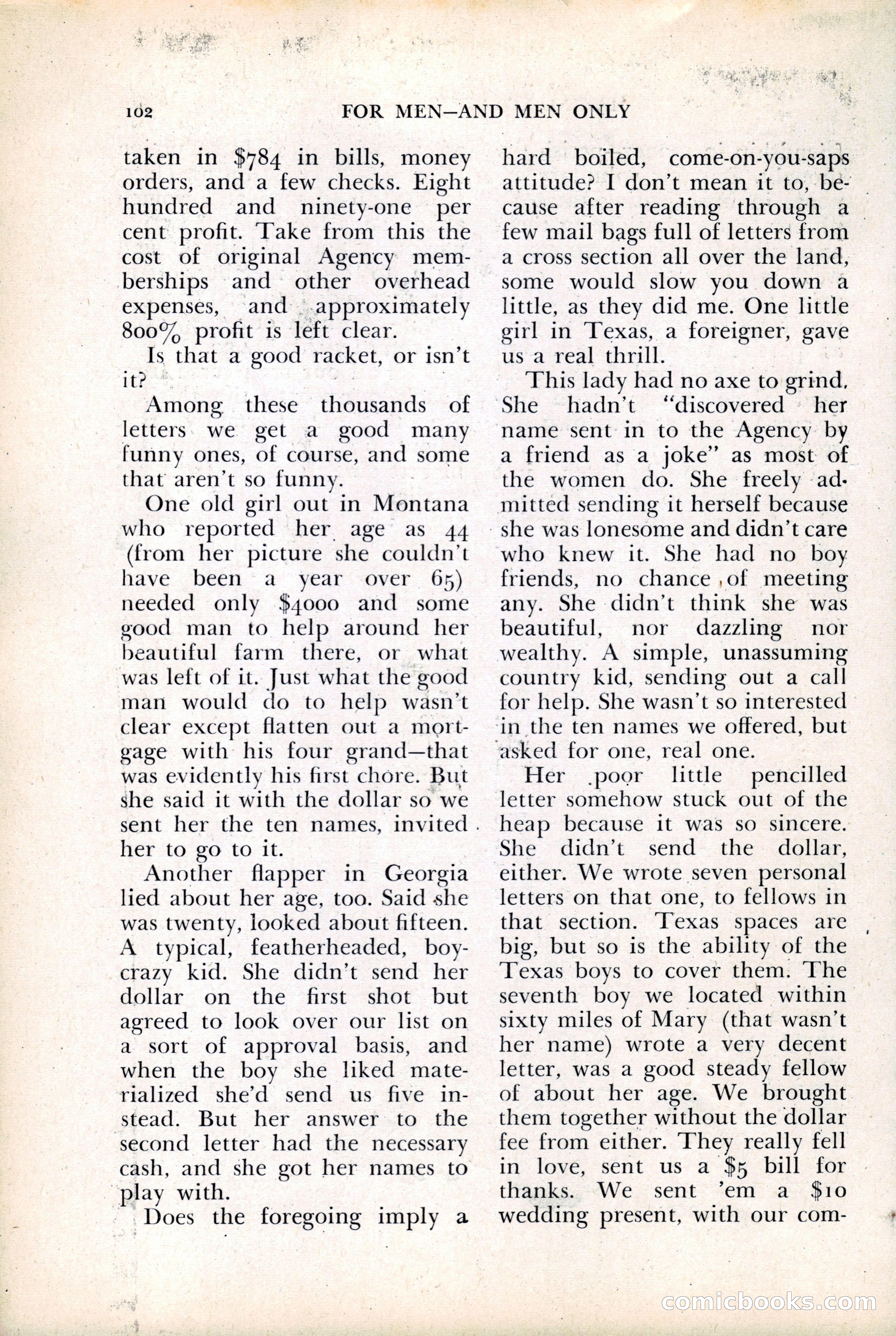 For Men—and Men Only! (June 1937) — page 104 of 140
