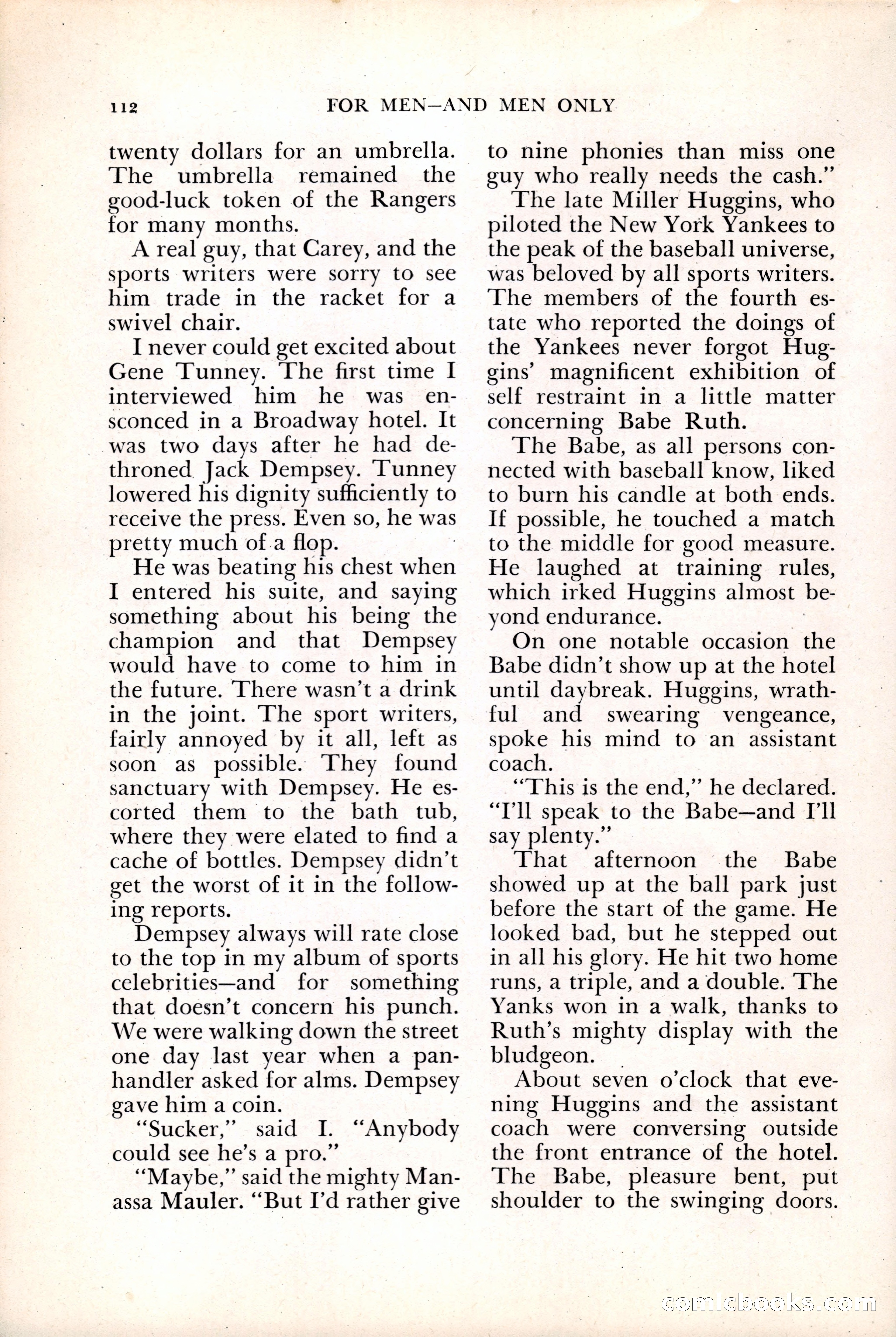 For Men—and Men Only! (June 1937) — page 114 of 140