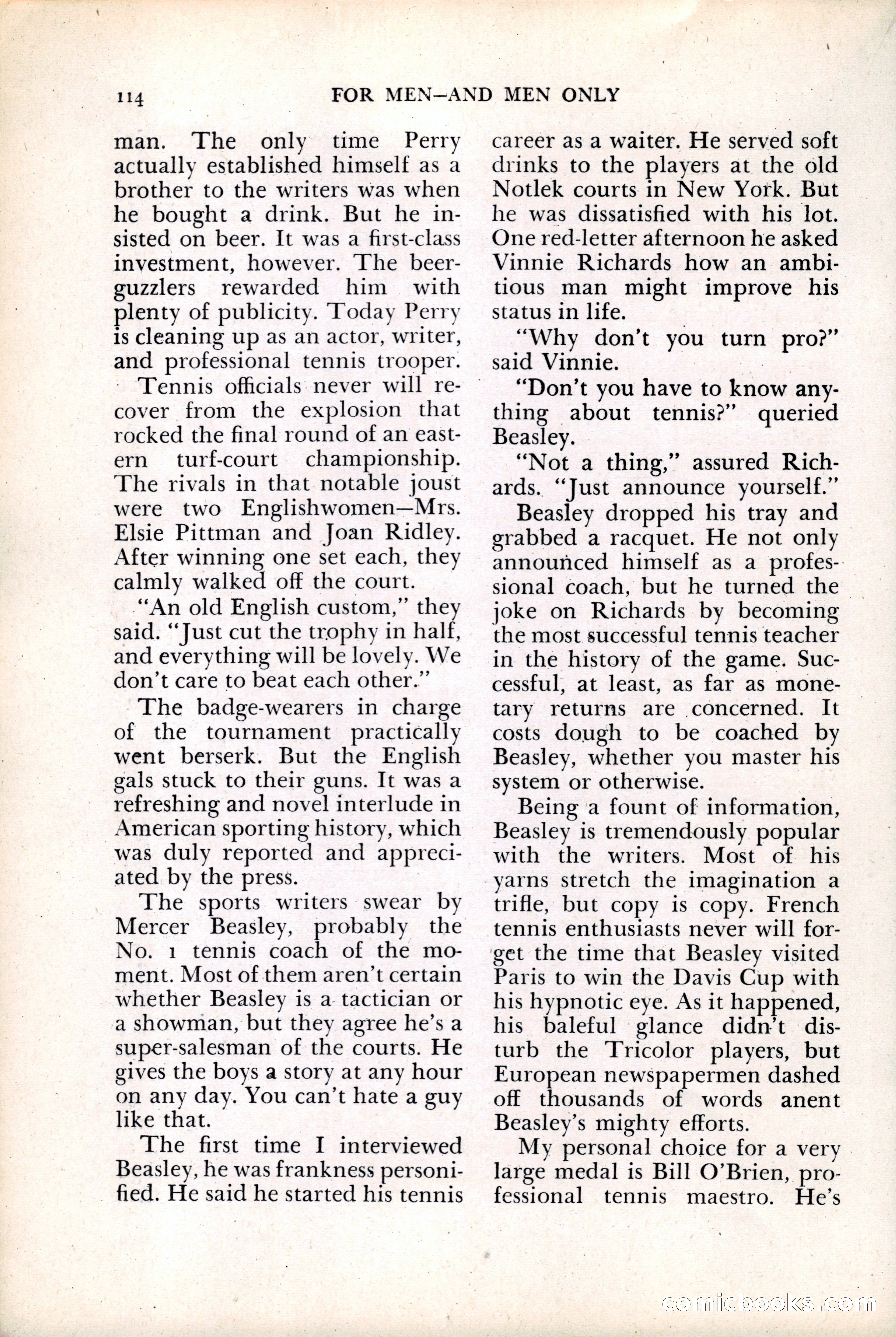 For Men—and Men Only! (June 1937) — page 116 of 140