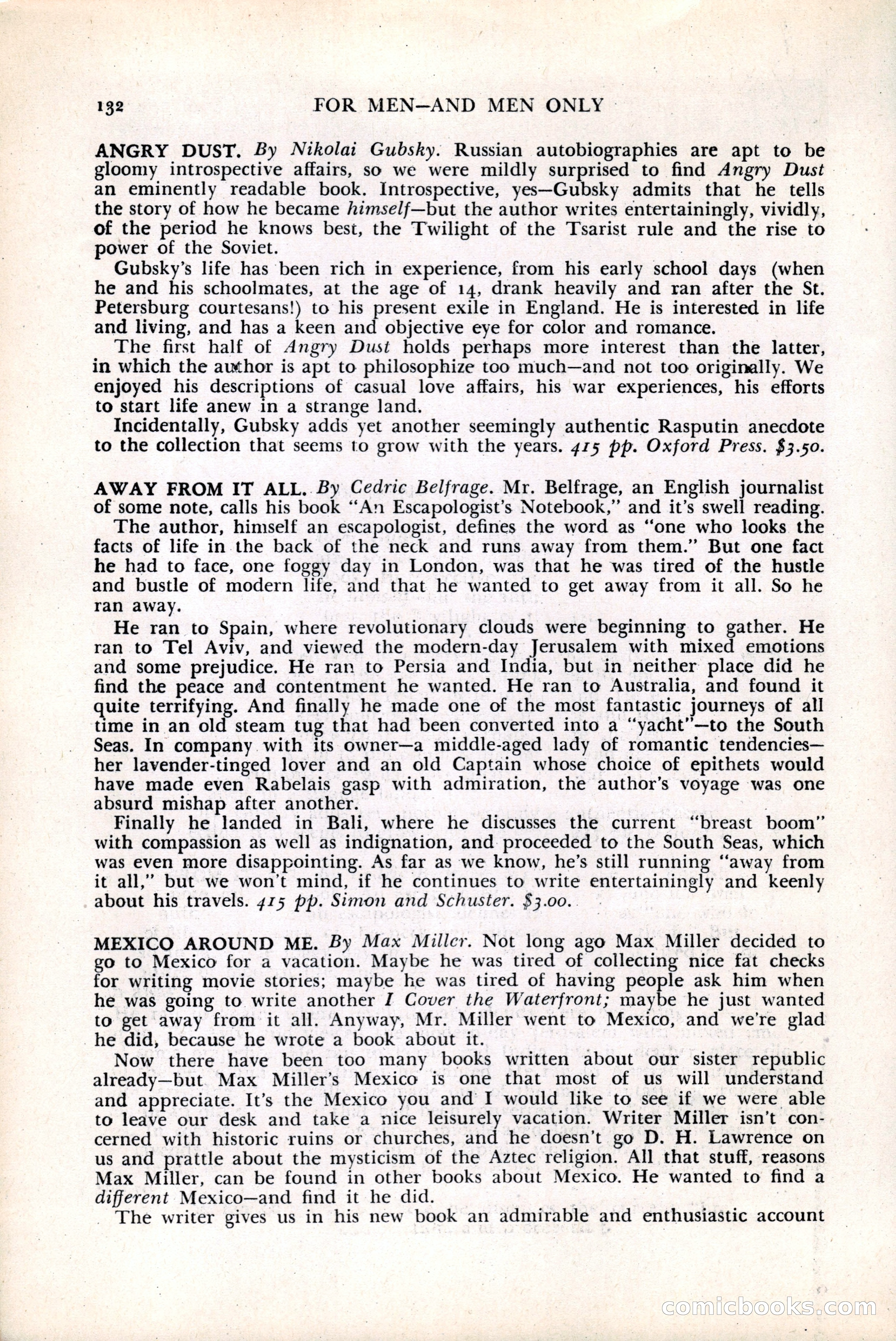 For Men—and Men Only! (June 1937) — page 134 of 140