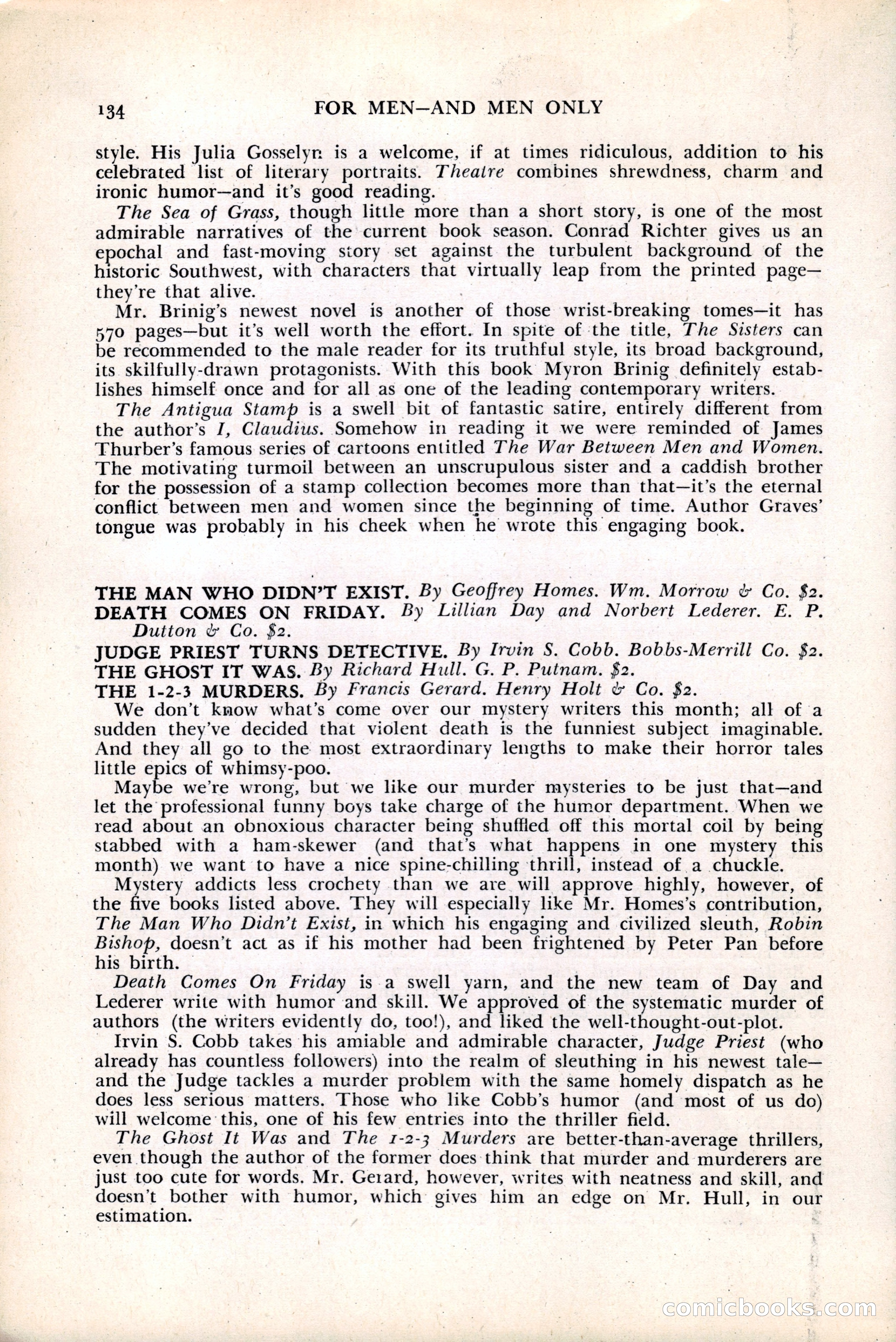 For Men—and Men Only! (June 1937) — page 136 of 140