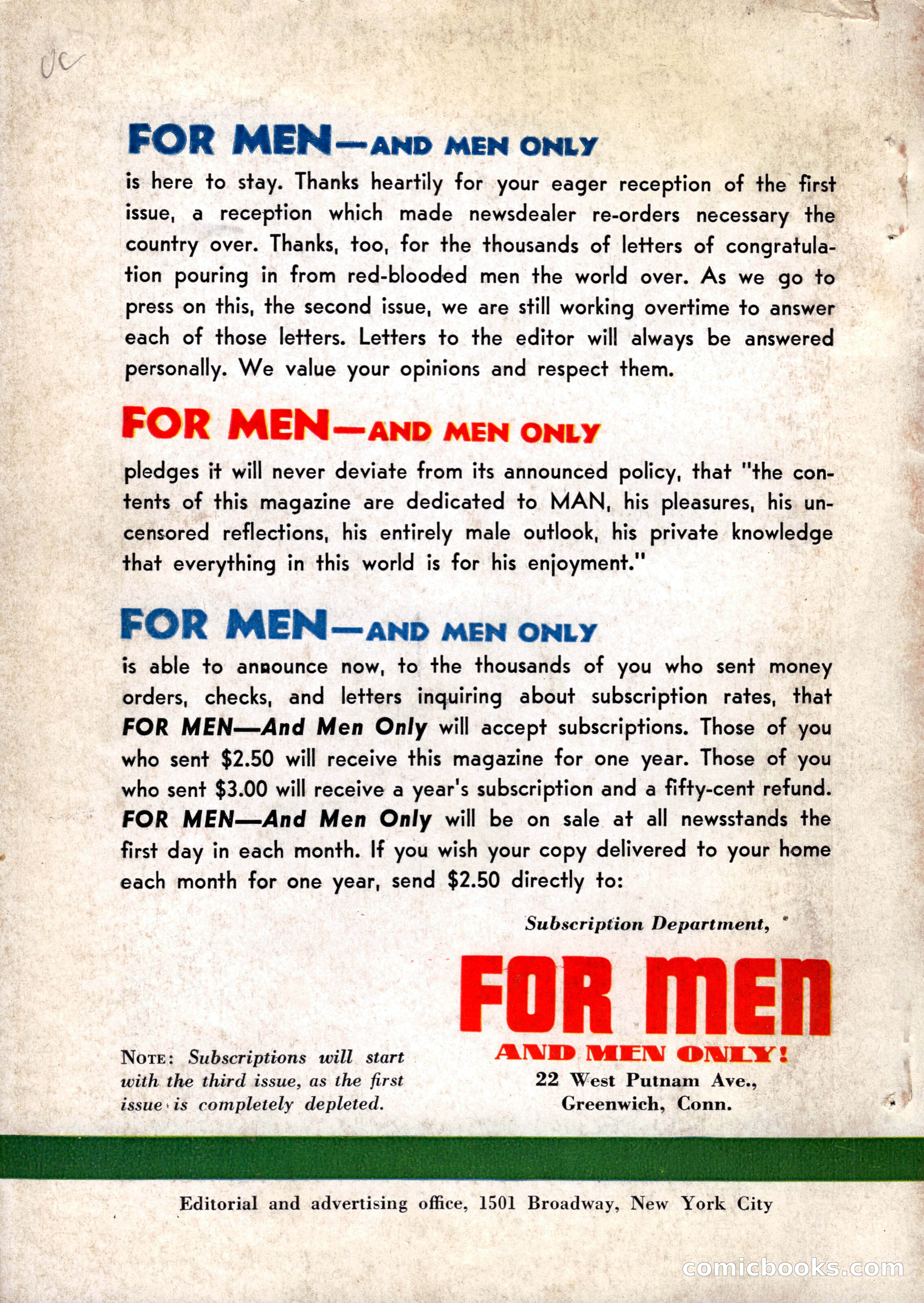 For Men—and Men Only! (June 1937) — page 140 of 140