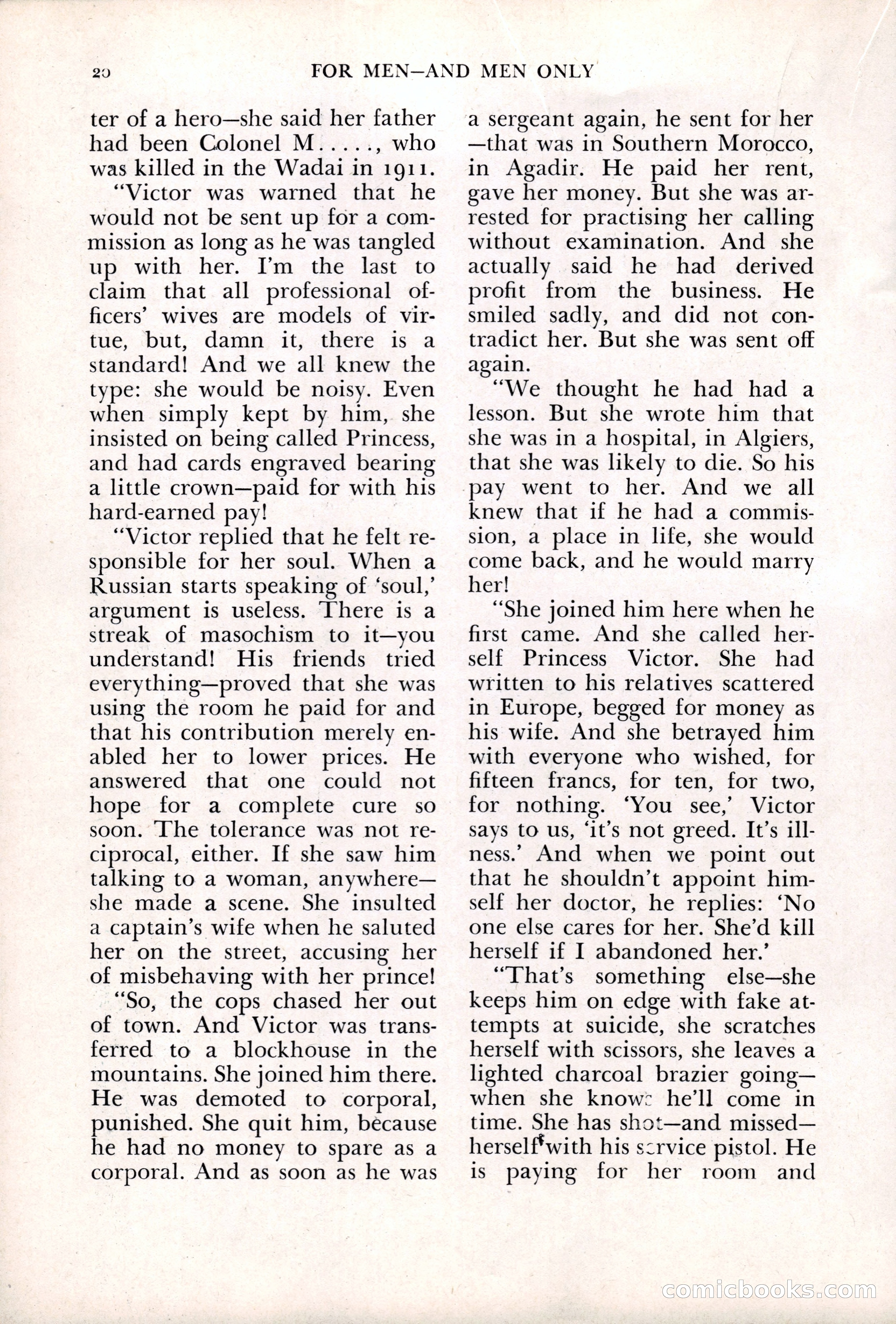 For Men—and Men Only (August 1937) — page 22 of 140