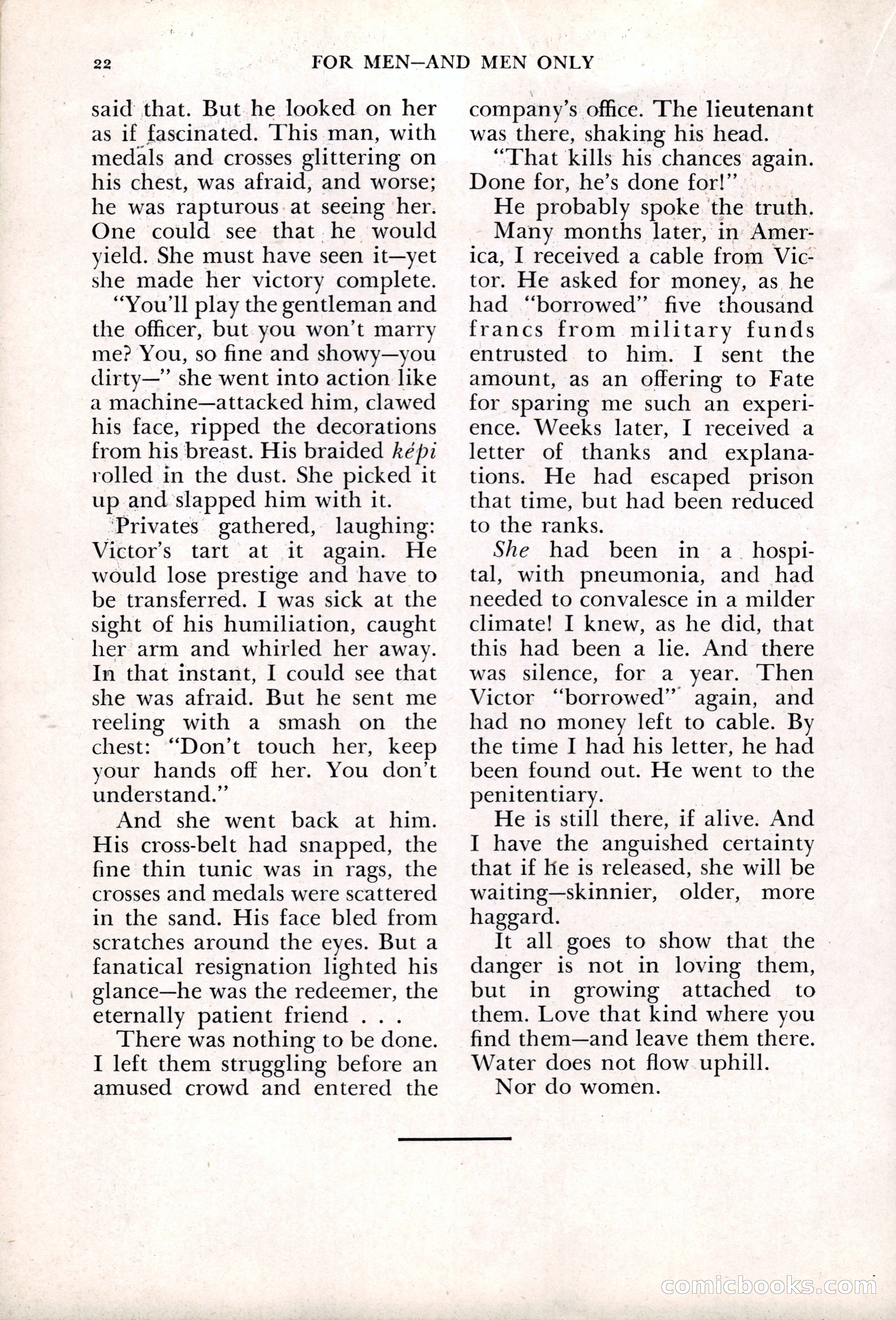 For Men—and Men Only (August 1937) — page 24 of 140
