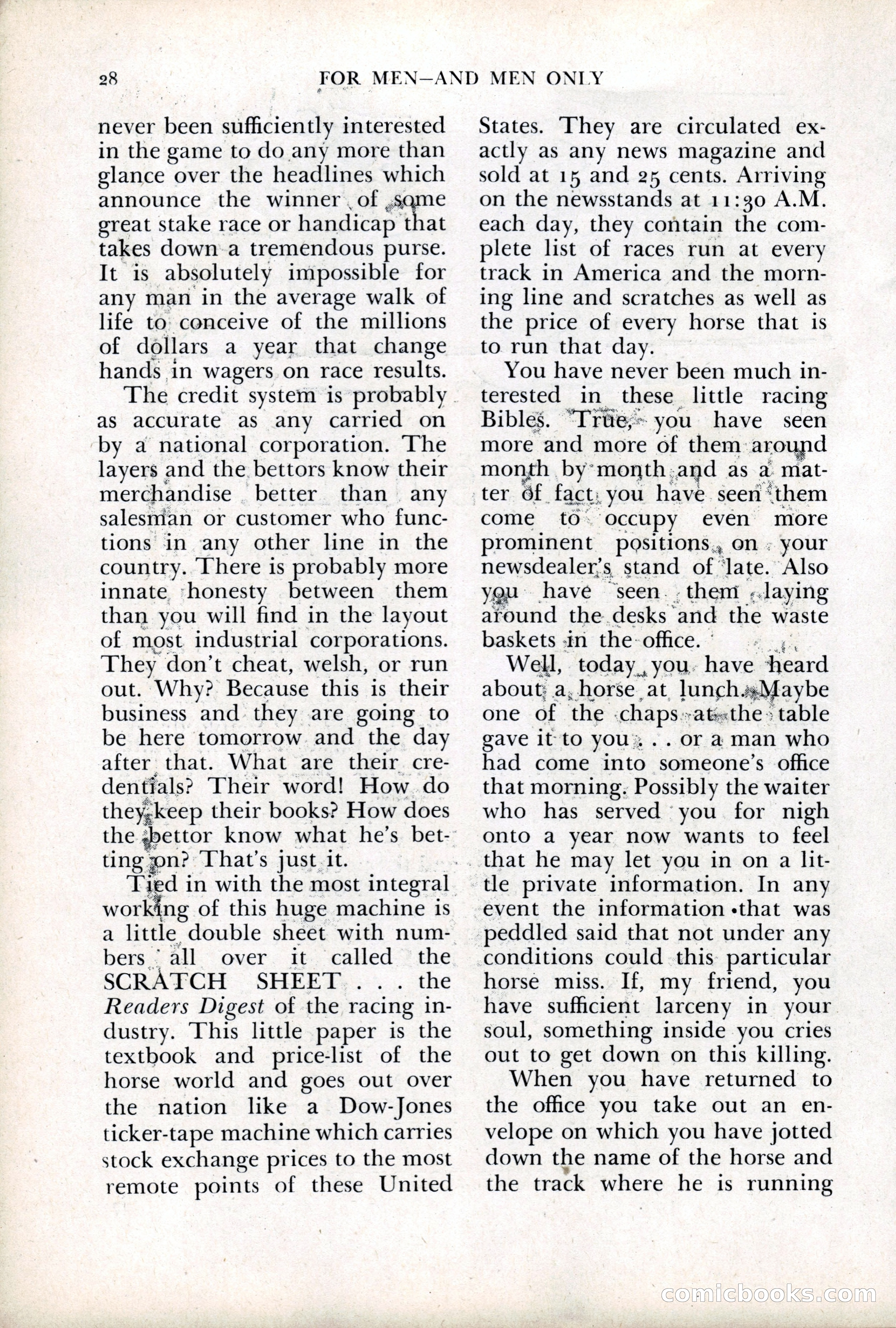For Men—and Men Only (August 1937) — page 30 of 140