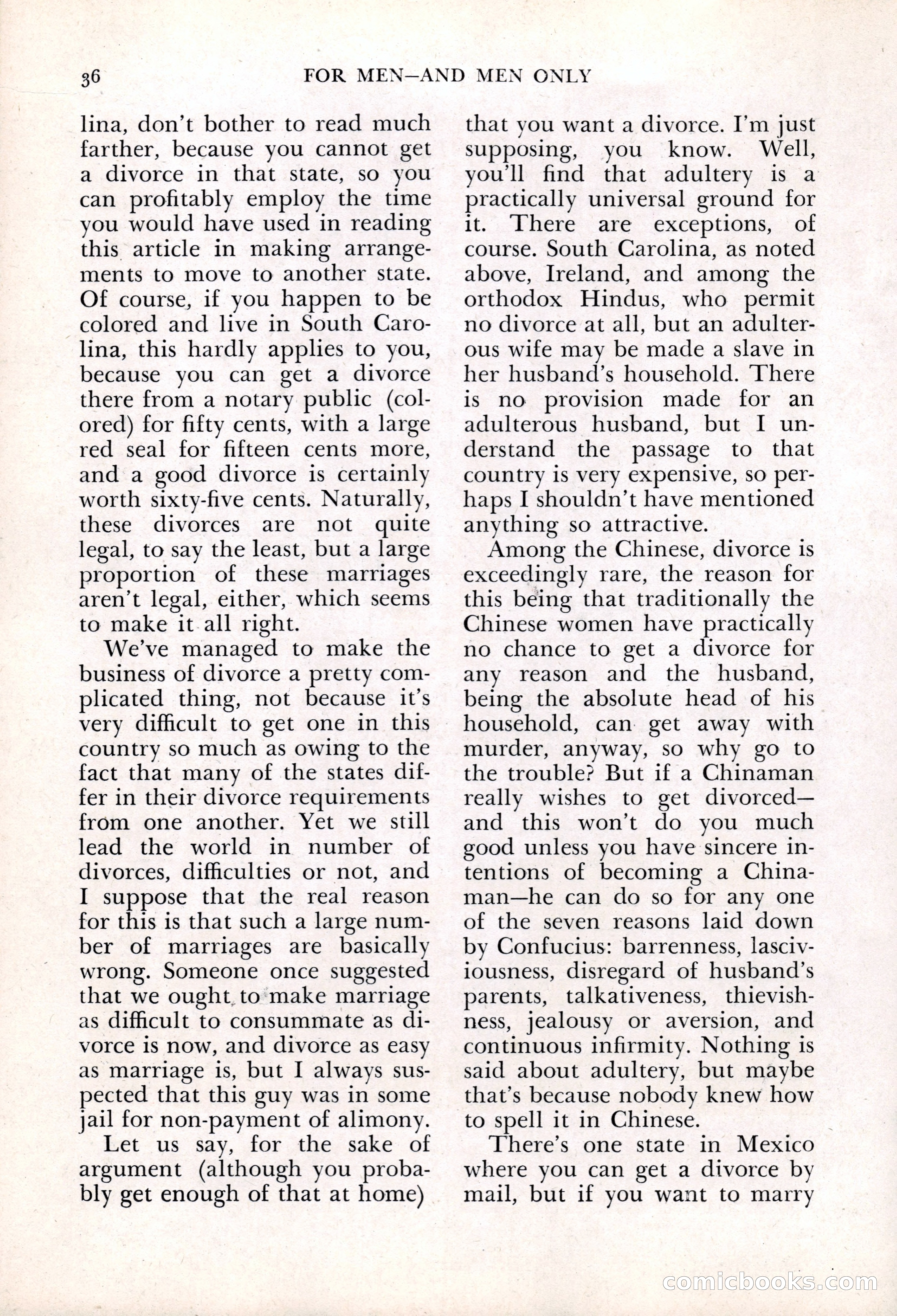 For Men—and Men Only (August 1937) — page 38 of 140