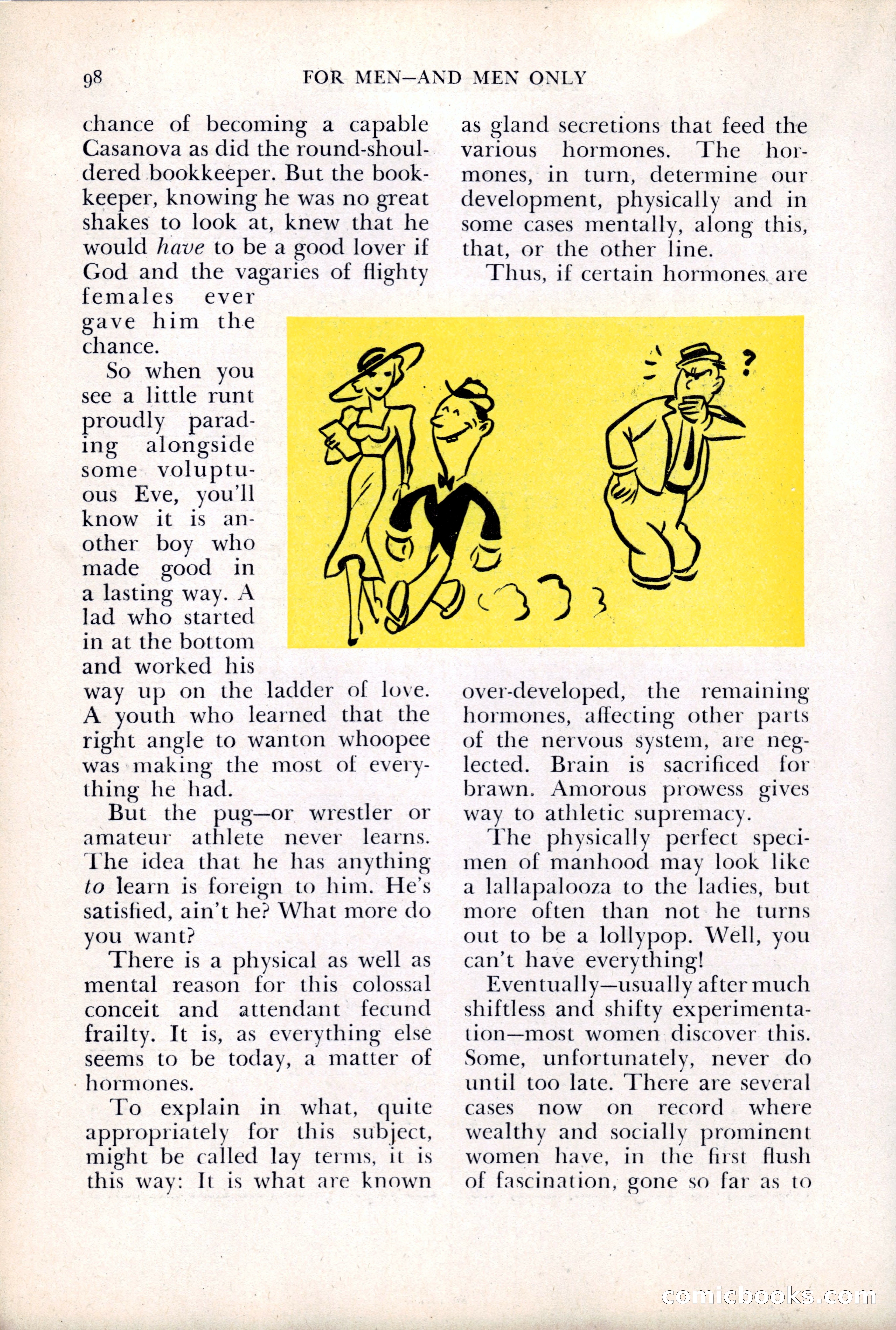 For Men—and Men Only (August 1937) — page 100 of 140