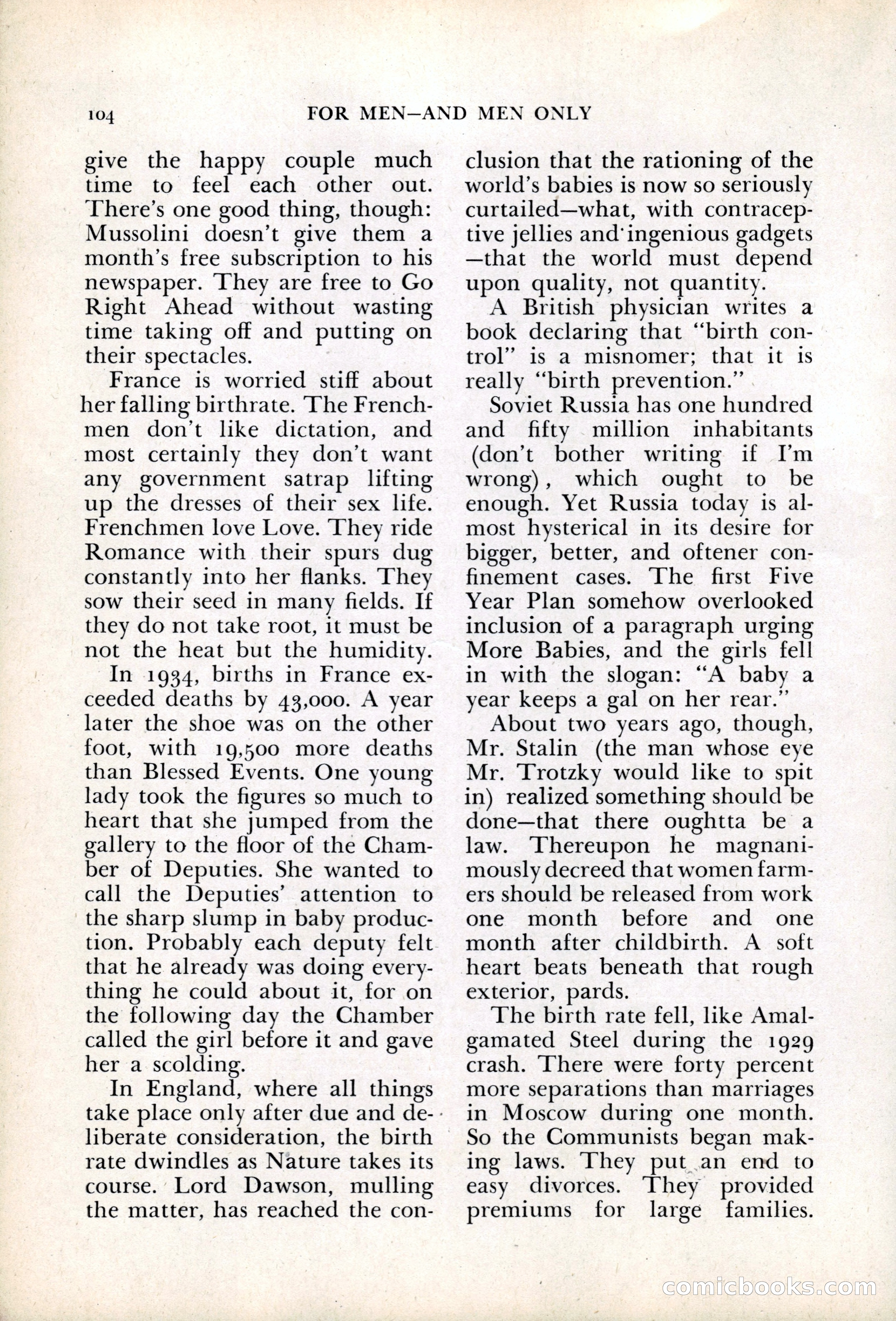 For Men—and Men Only (August 1937) — page 106 of 140