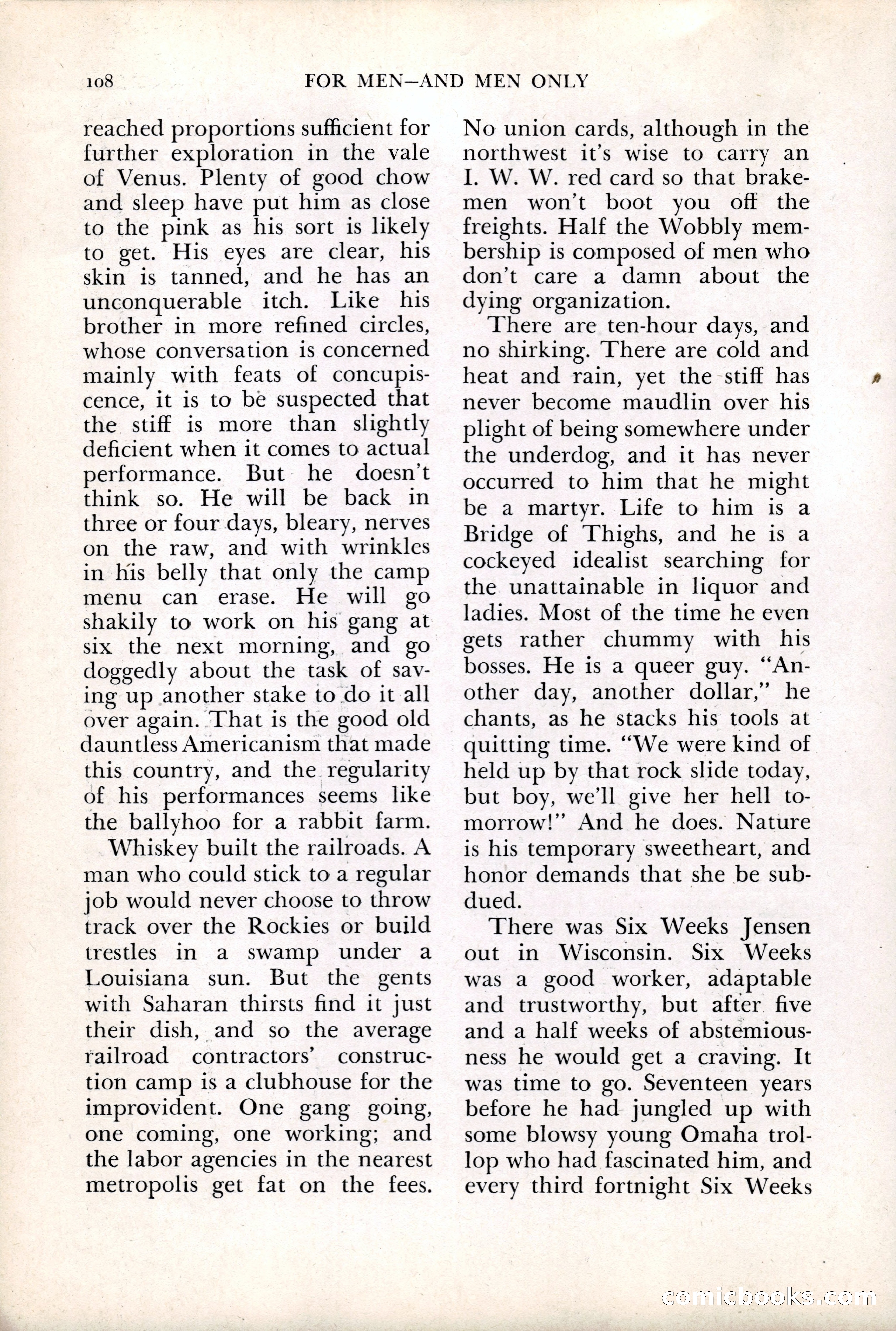 For Men—and Men Only (August 1937) — page 110 of 140