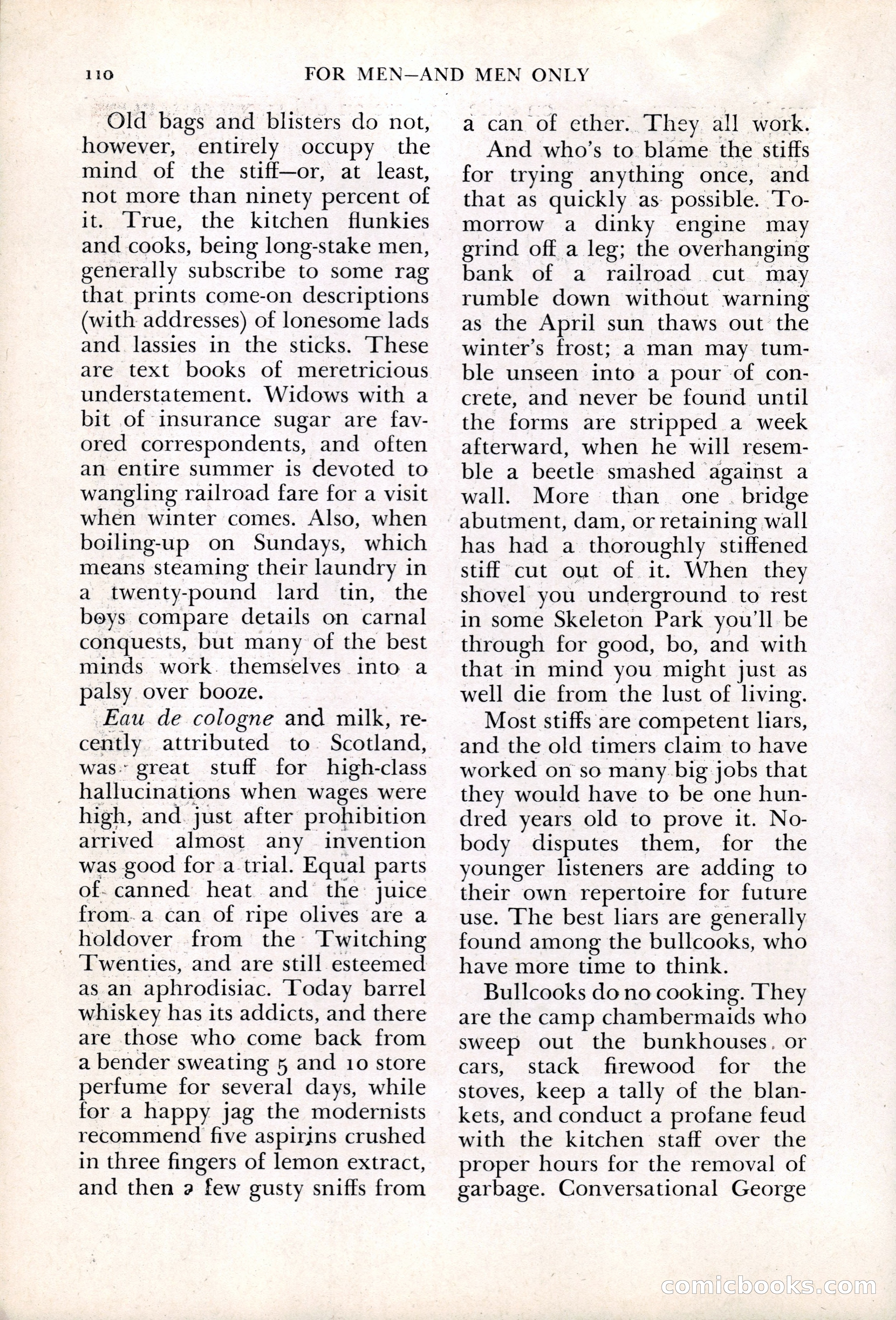 For Men—and Men Only (August 1937) — page 112 of 140