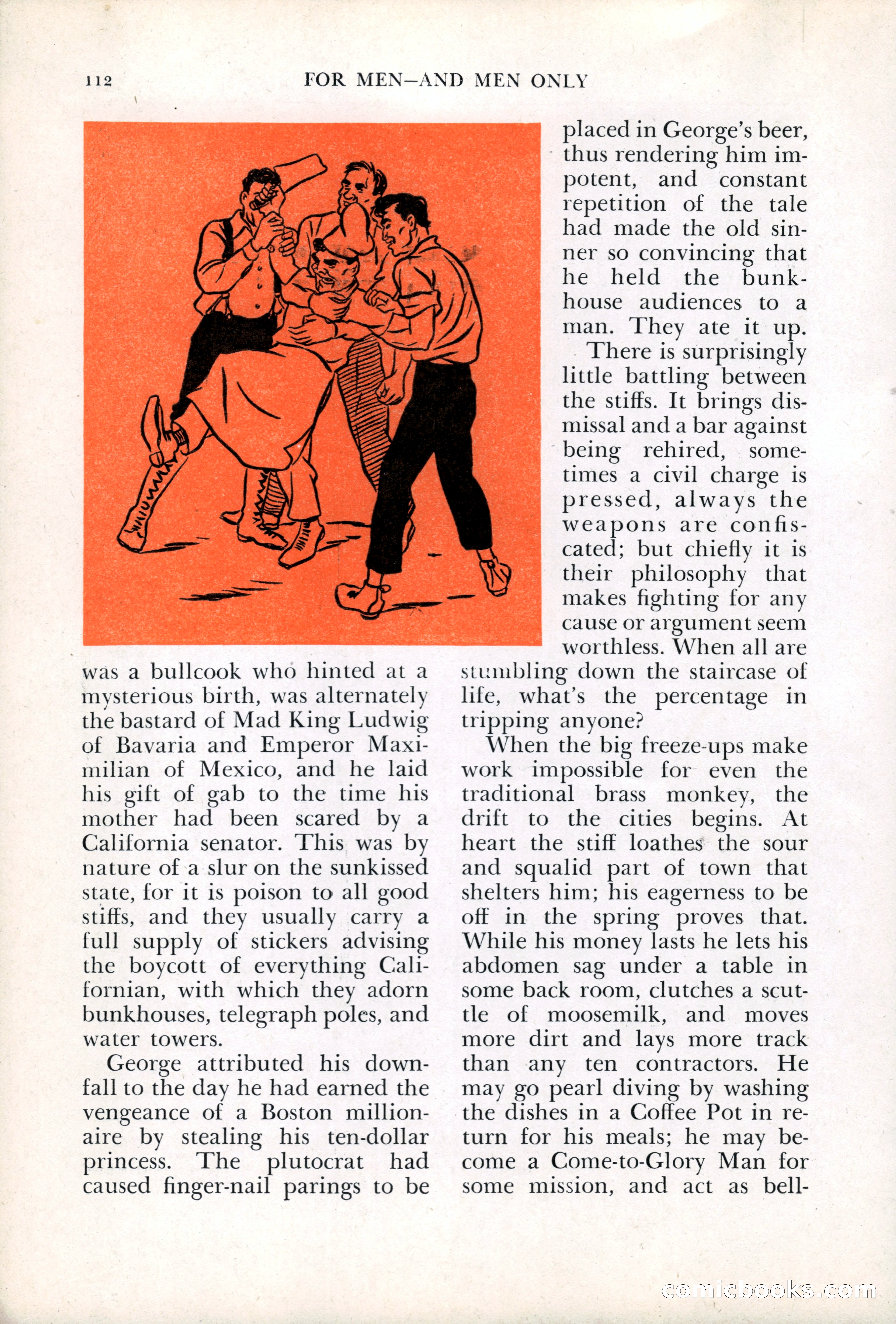 For Men—and Men Only (August 1937) — page 114 of 140