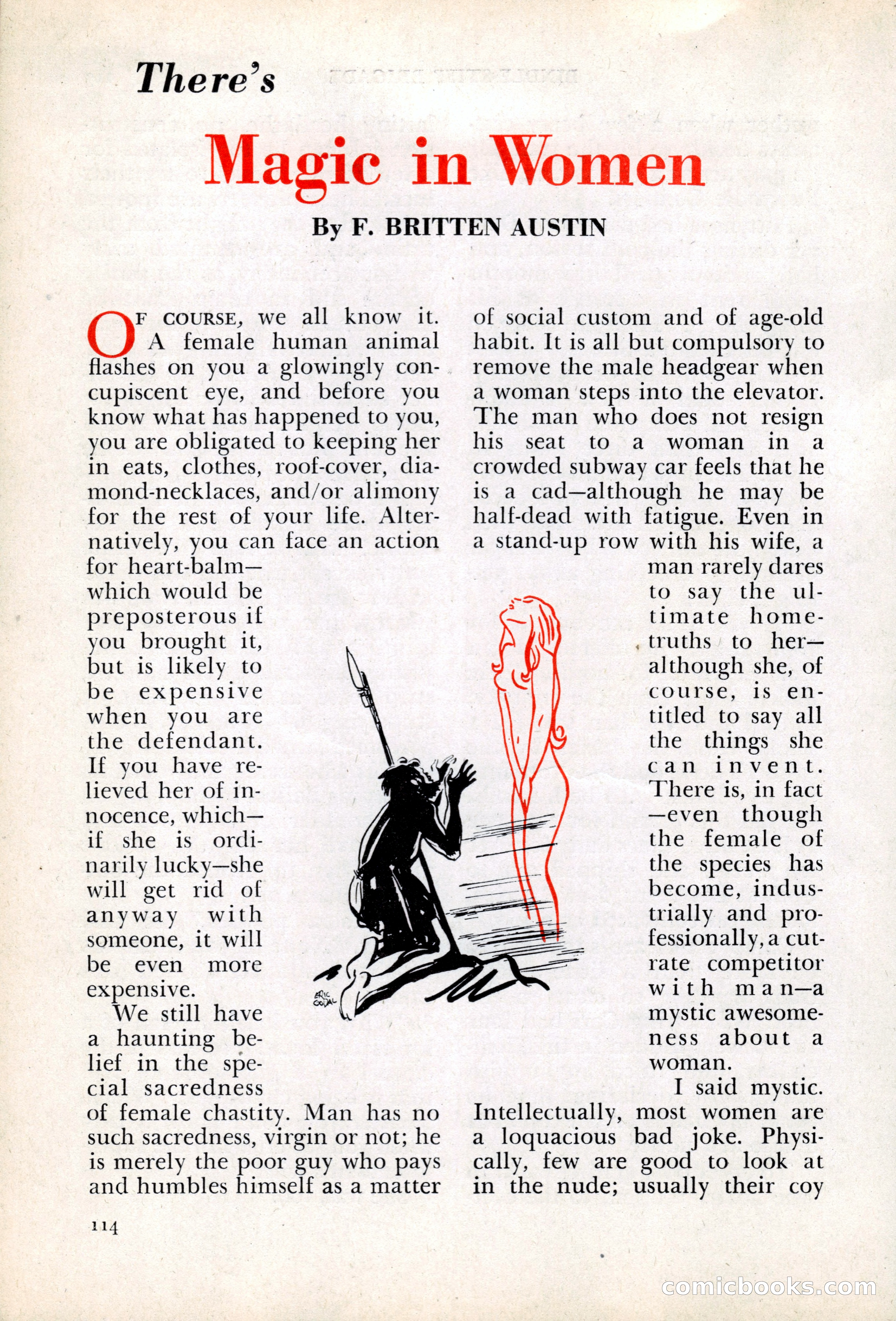 For Men—and Men Only (August 1937) — page 116 of 140
