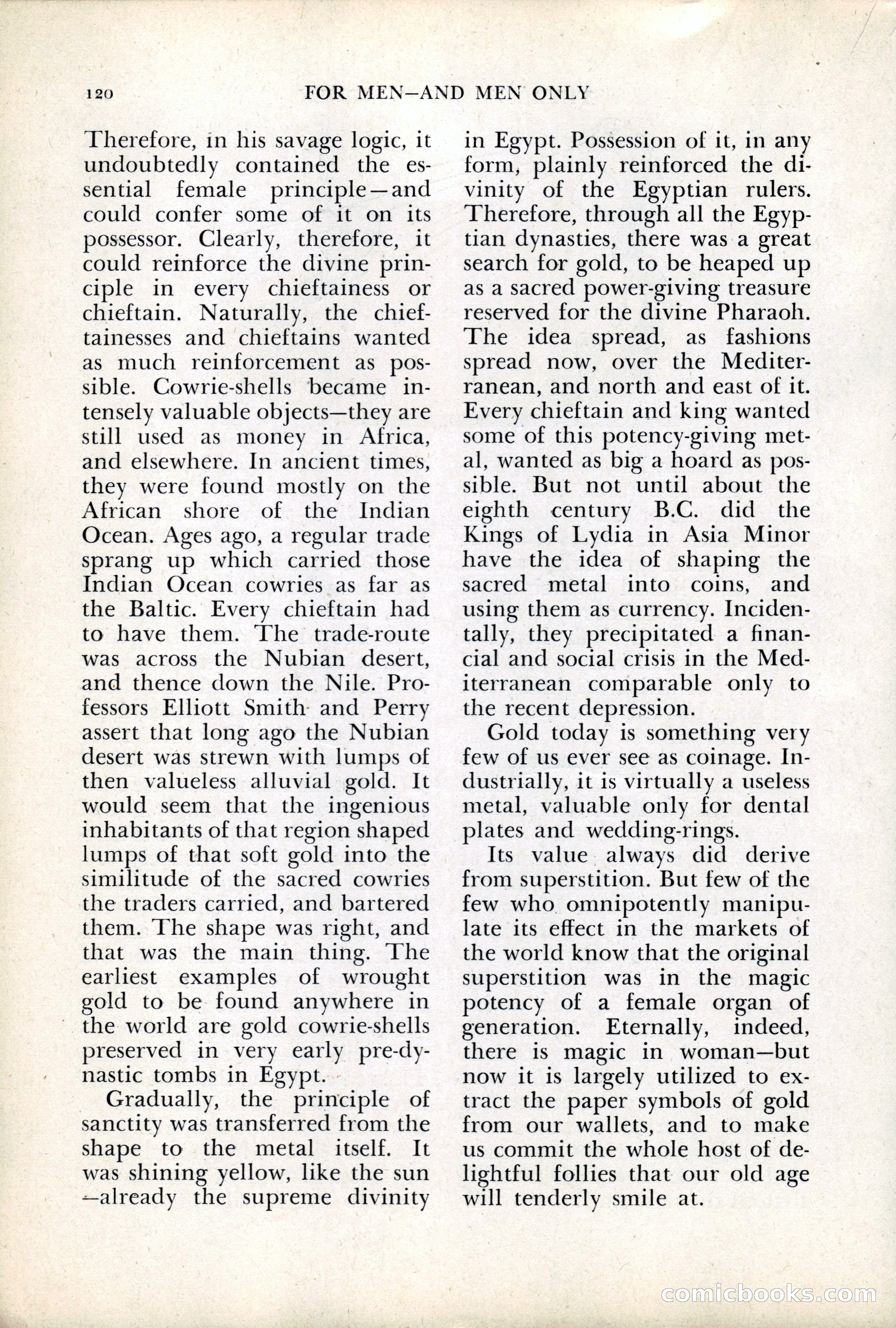 For Men—and Men Only (August 1937) — page 122 of 140
