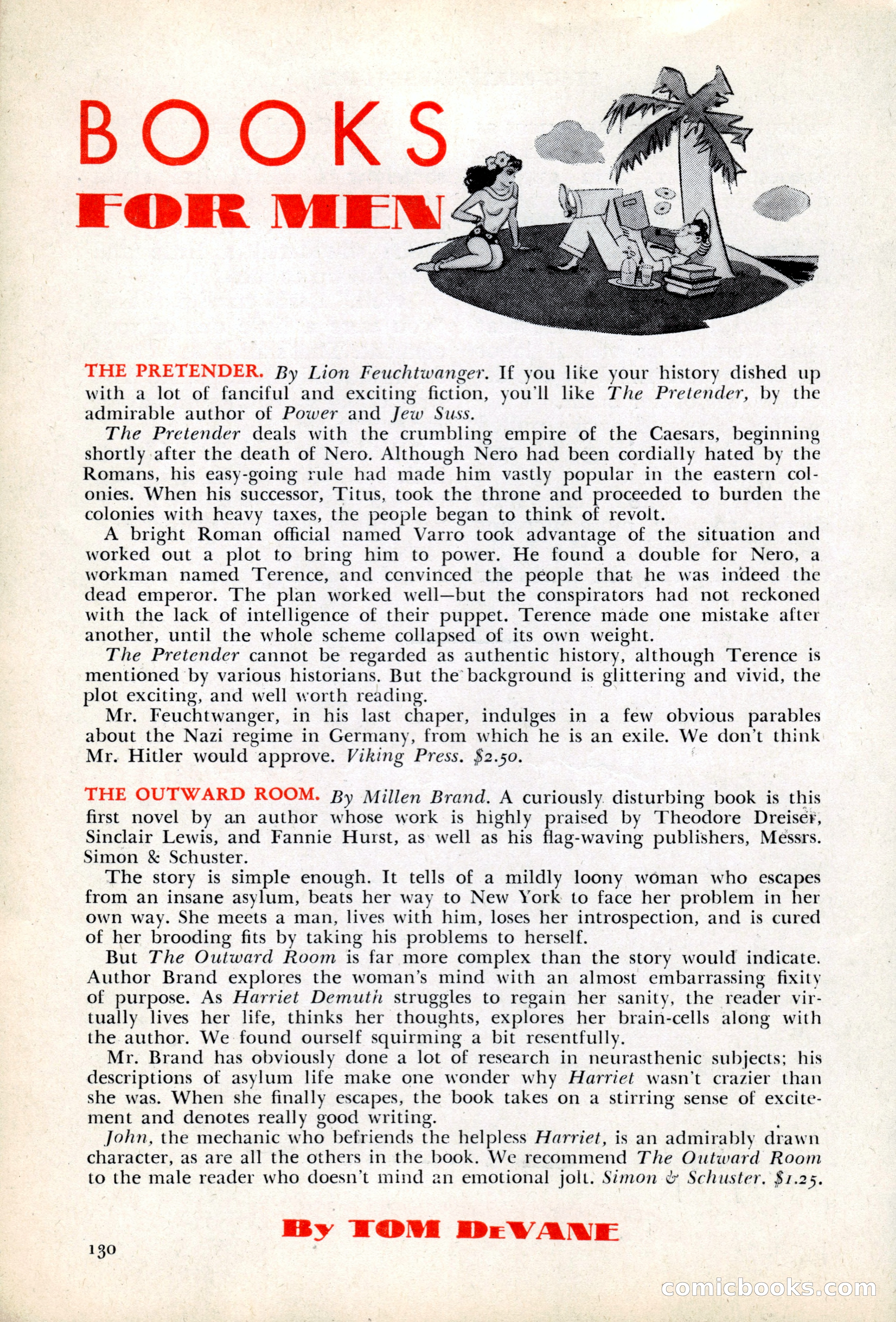 For Men—and Men Only (August 1937) — page 132 of 140