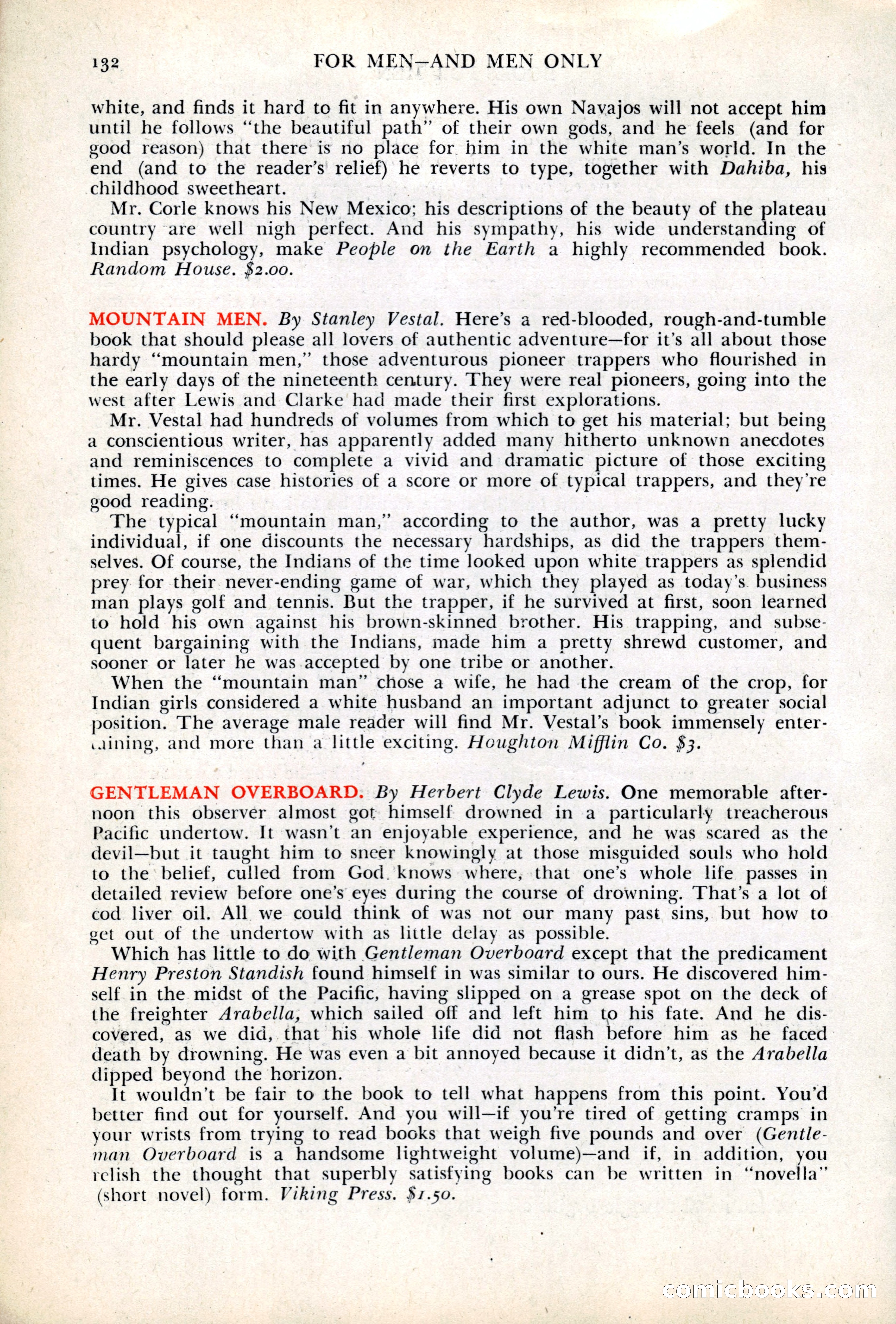 For Men—and Men Only (August 1937) — page 134 of 140