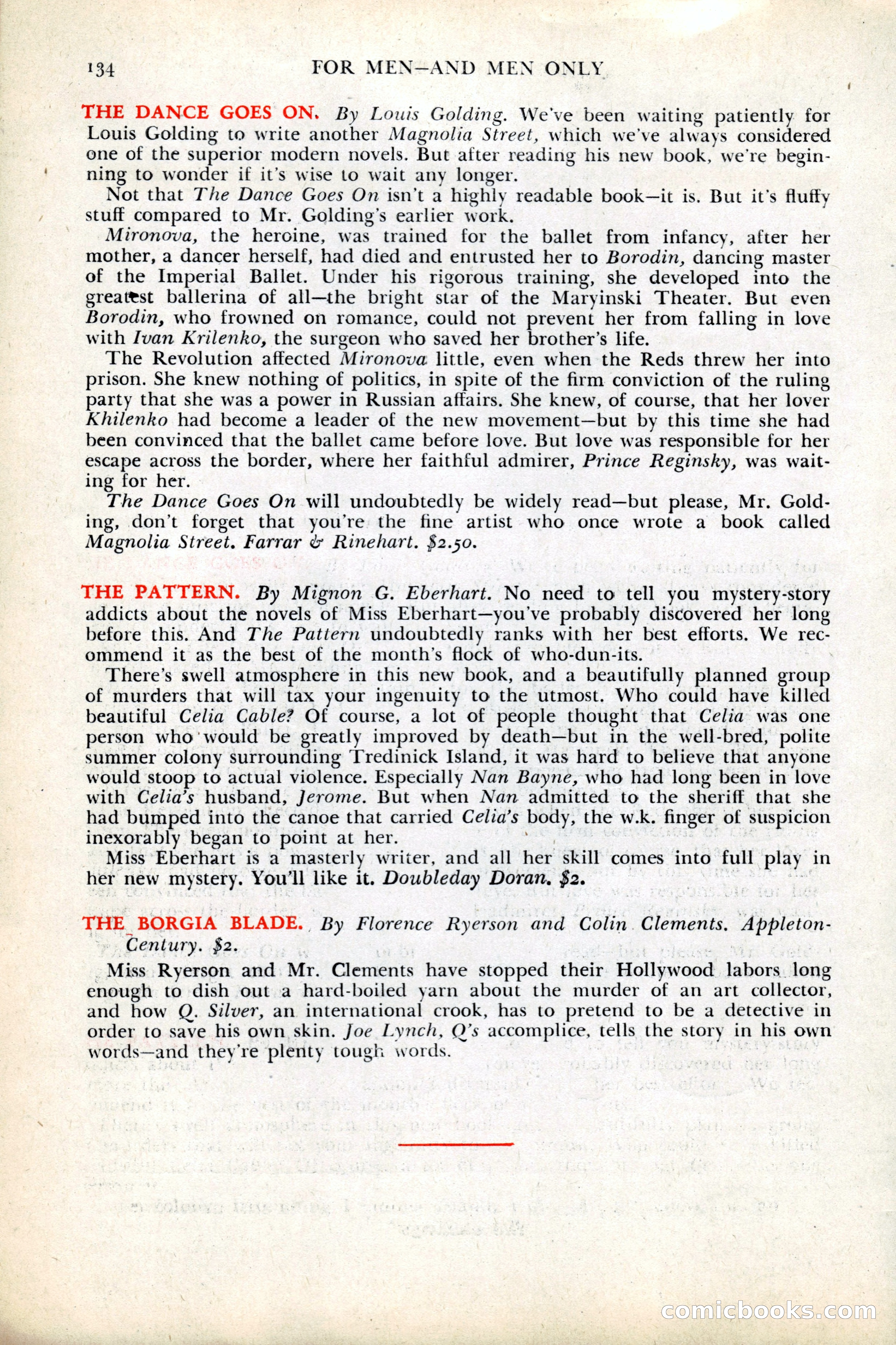 For Men—and Men Only (August 1937) — page 136 of 140