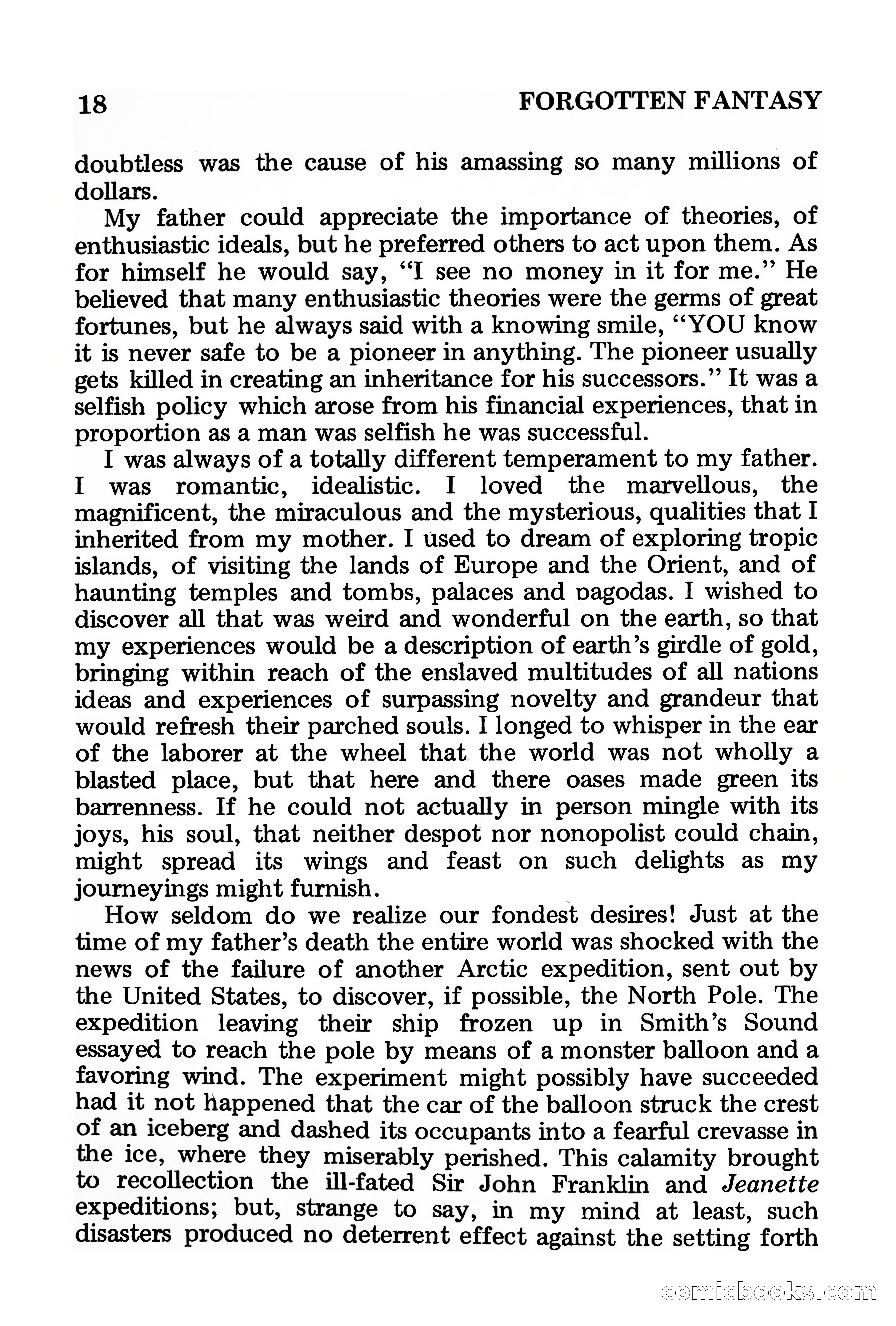 Forgotten Fantasy, Vol. 1, No. 1 — page 18 of 133