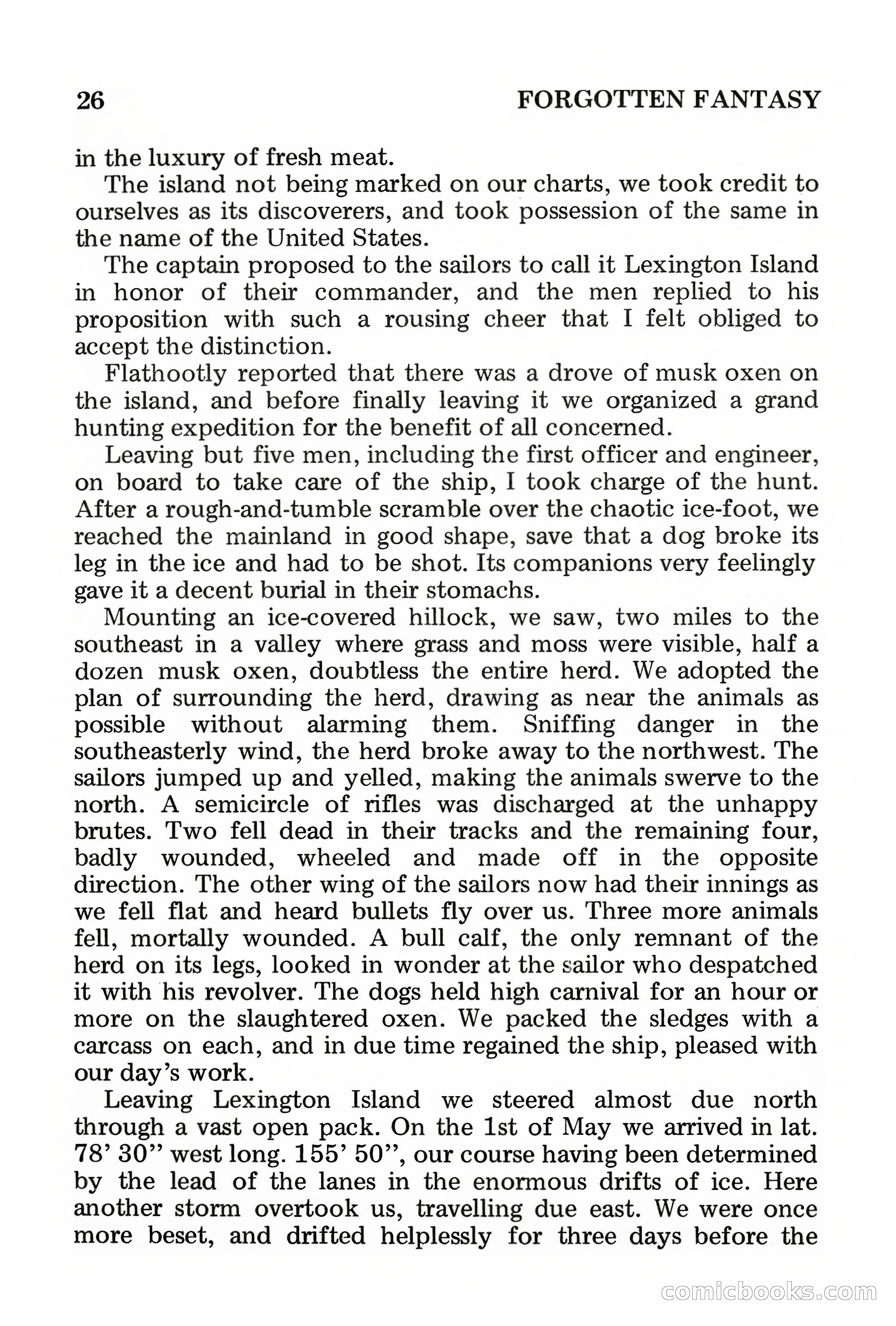 Forgotten Fantasy, Vol. 1, No. 1 — page 26 of 133