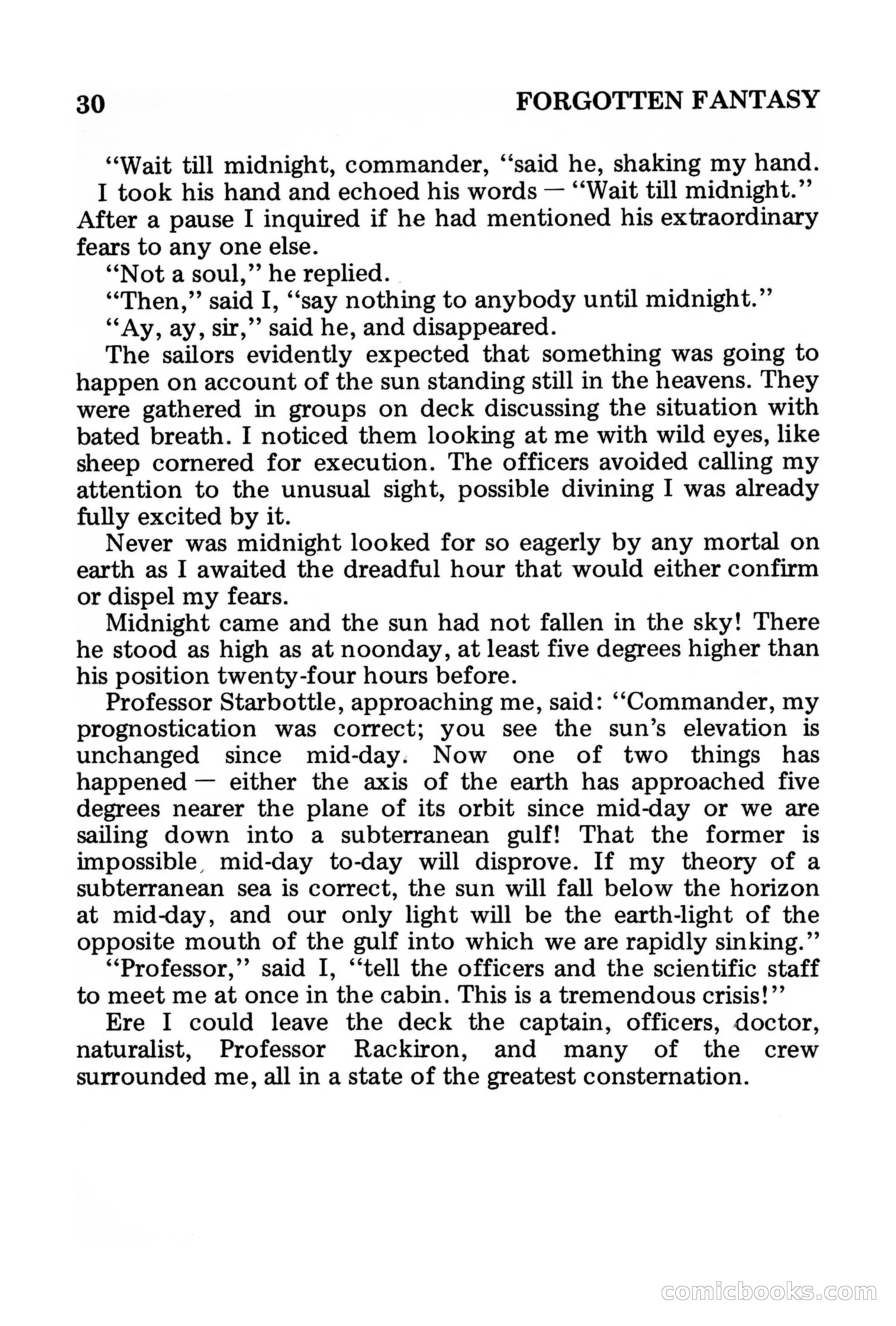 Forgotten Fantasy, Vol. 1, No. 1 — page 30 of 133