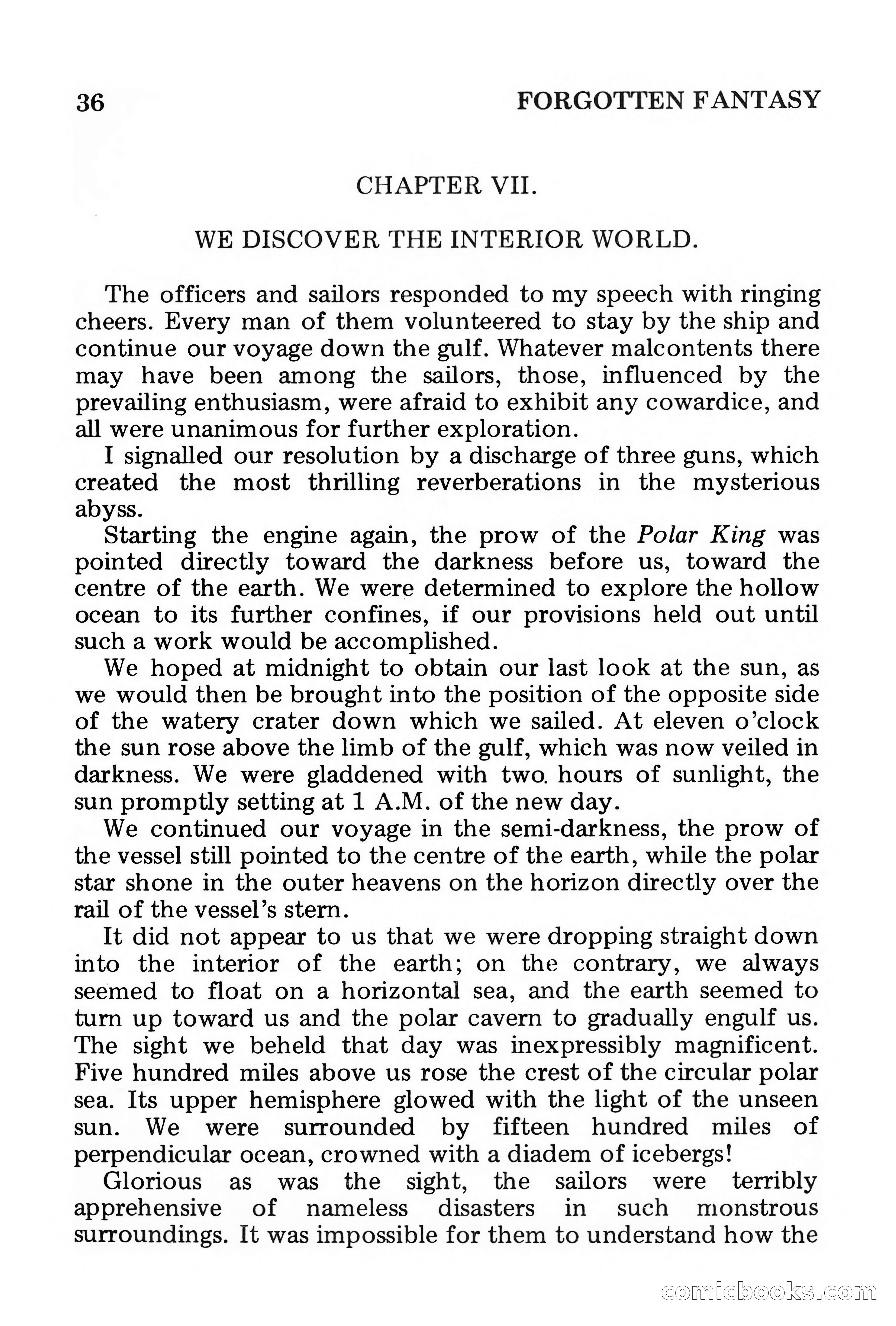 Forgotten Fantasy, Vol. 1, No. 1 — page 36 of 133
