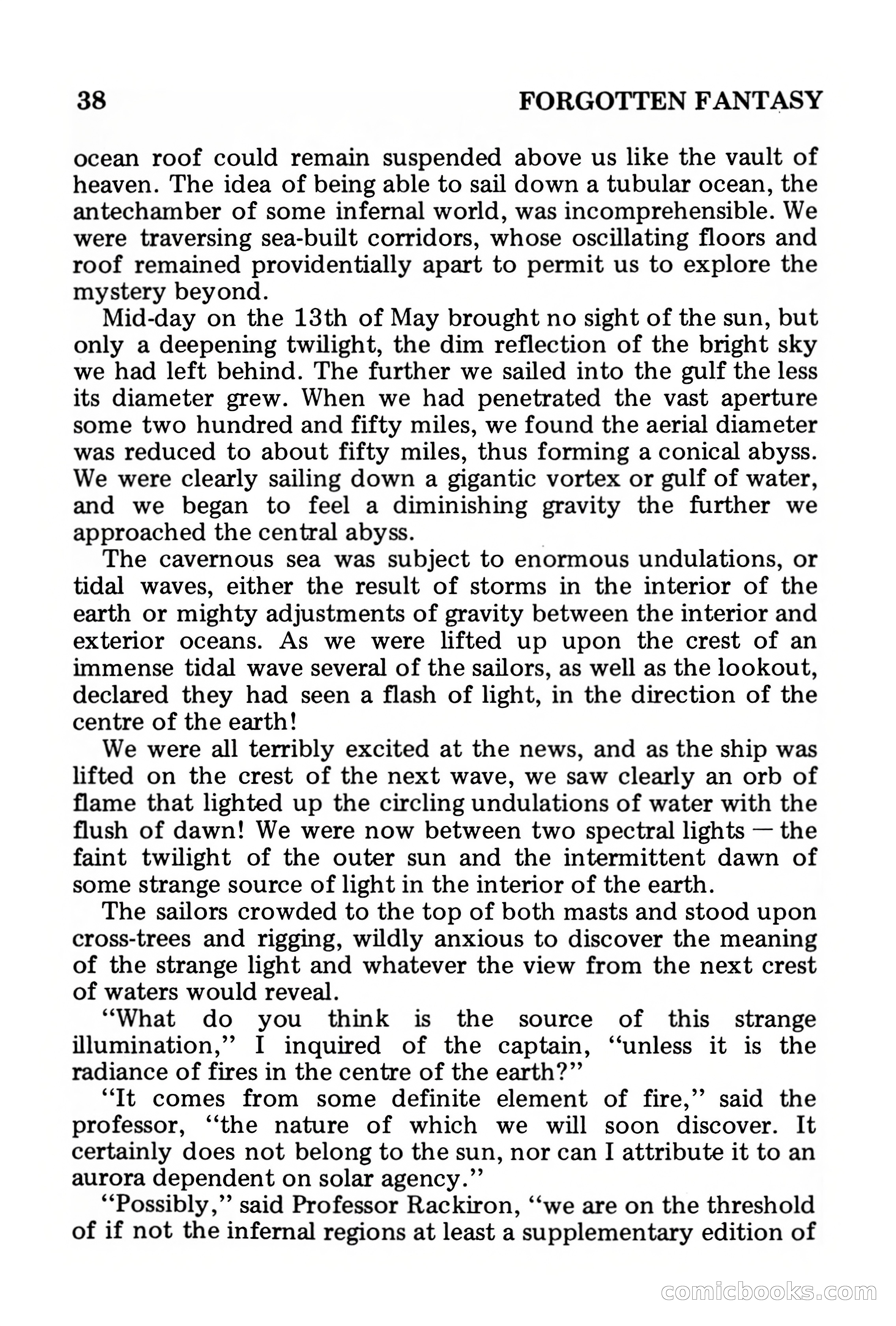 Forgotten Fantasy, Vol. 1, No. 1 — page 38 of 133