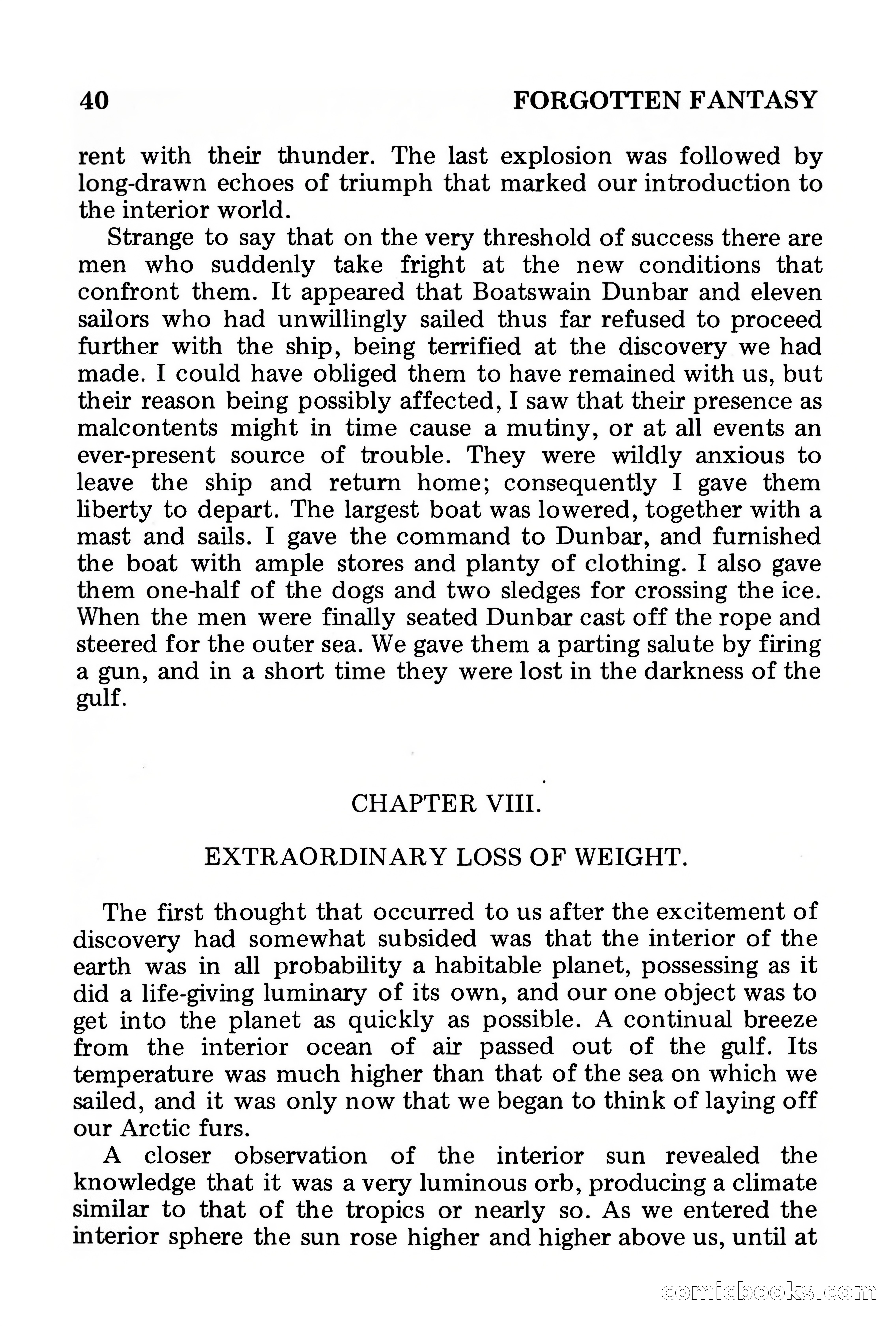 Forgotten Fantasy, Vol. 1, No. 1 — page 40 of 133