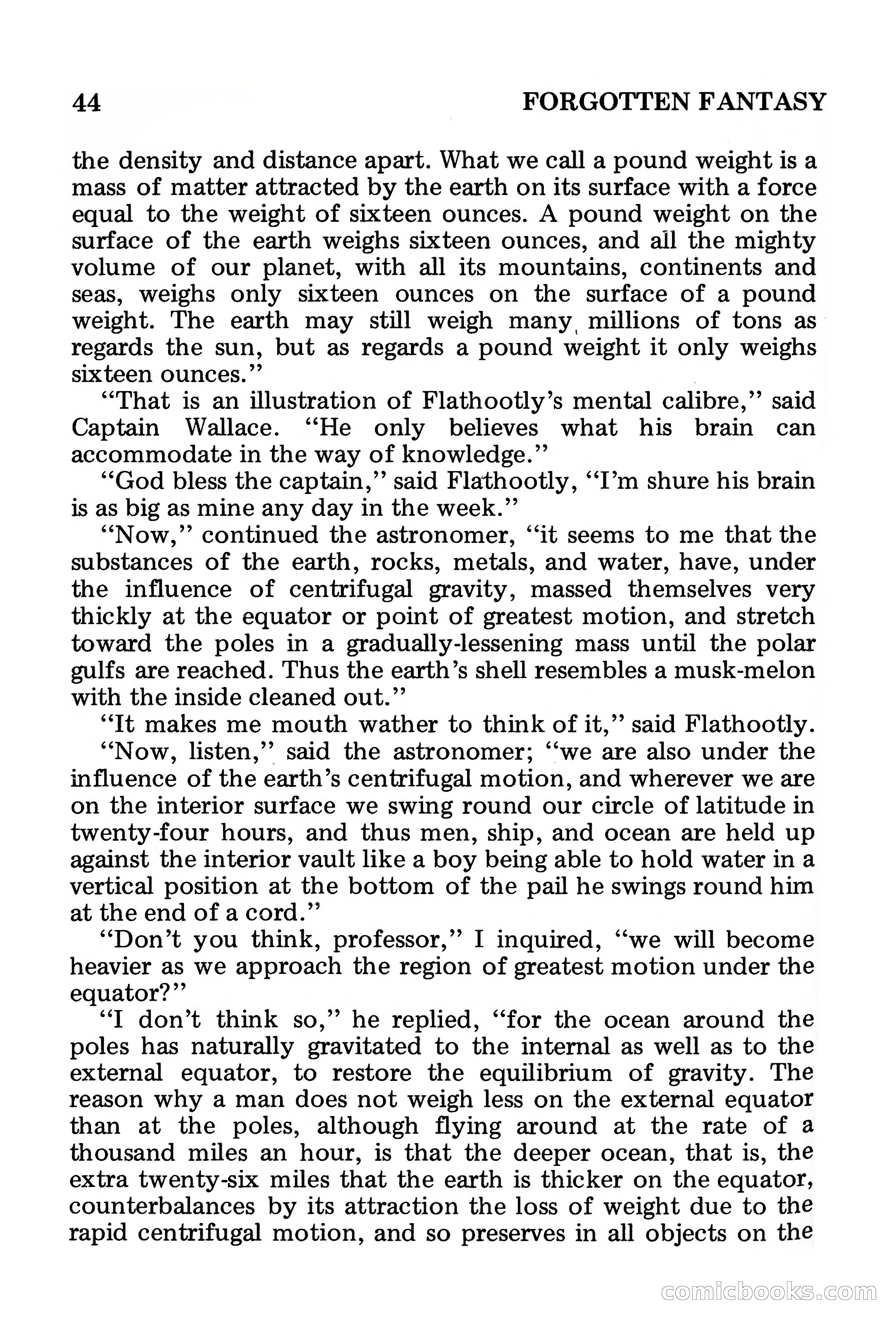Forgotten Fantasy, Vol. 1, No. 1 — page 44 of 133