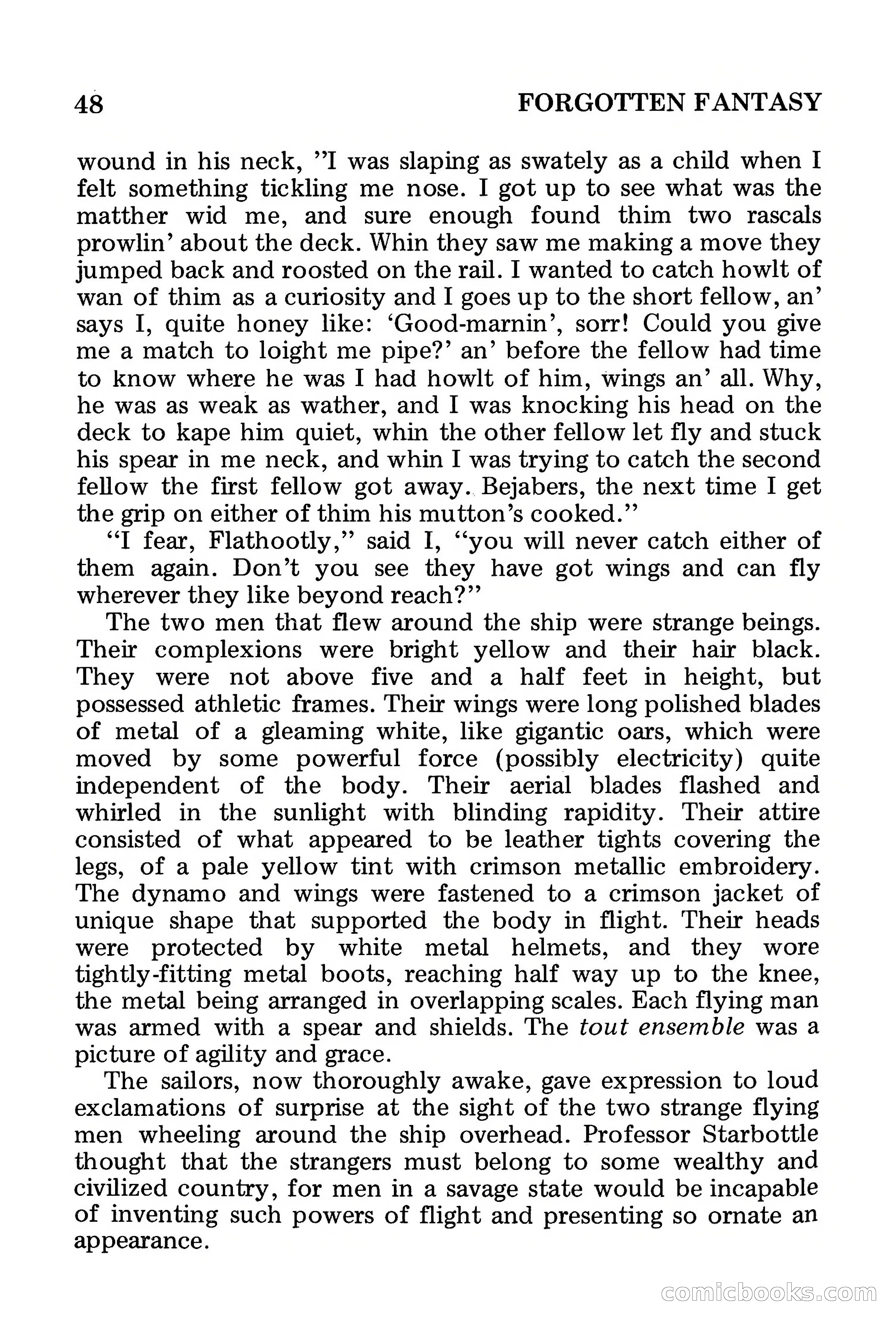 Forgotten Fantasy, Vol. 1, No. 1 — page 48 of 133