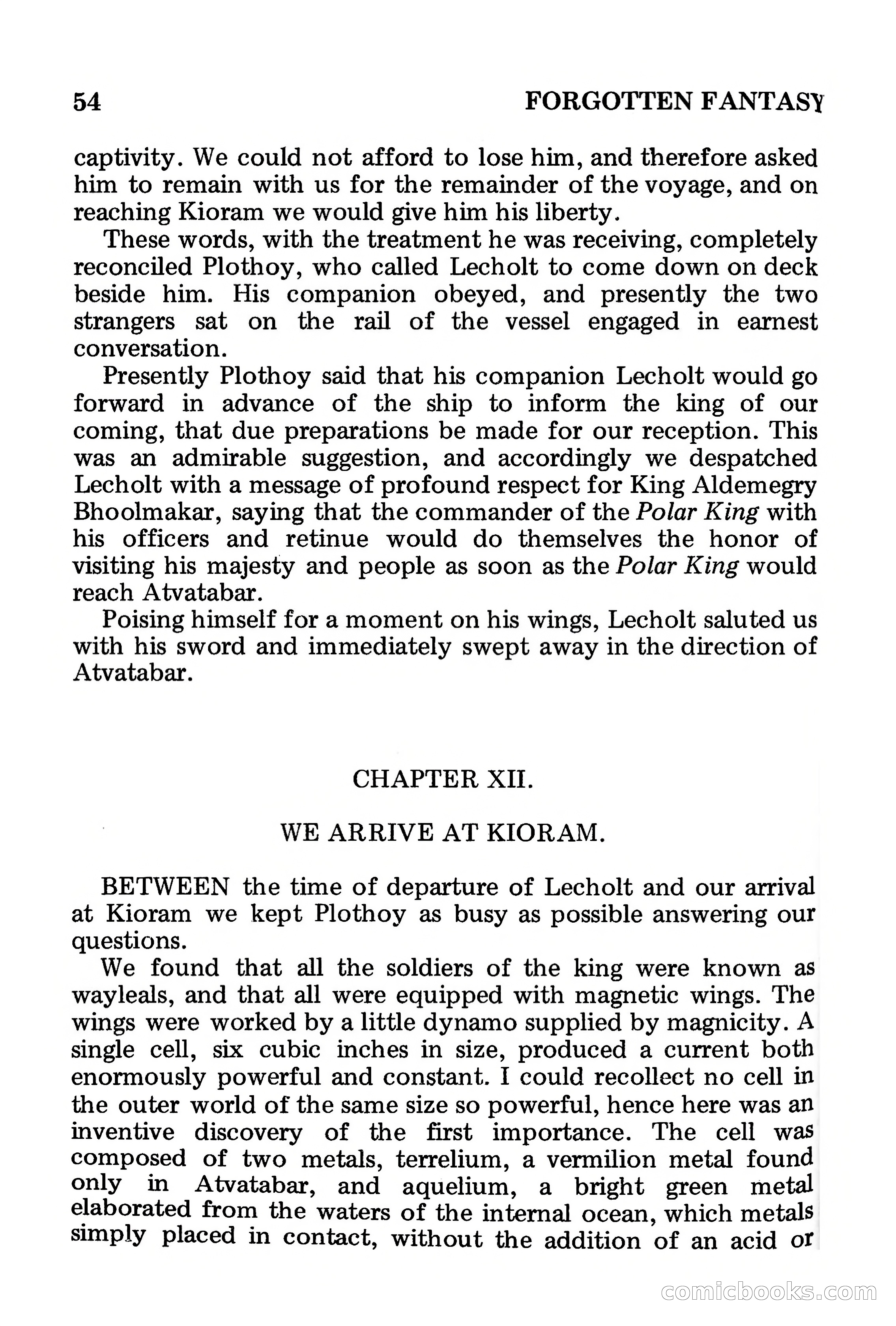 Forgotten Fantasy, Vol. 1, No. 1 — page 54 of 133