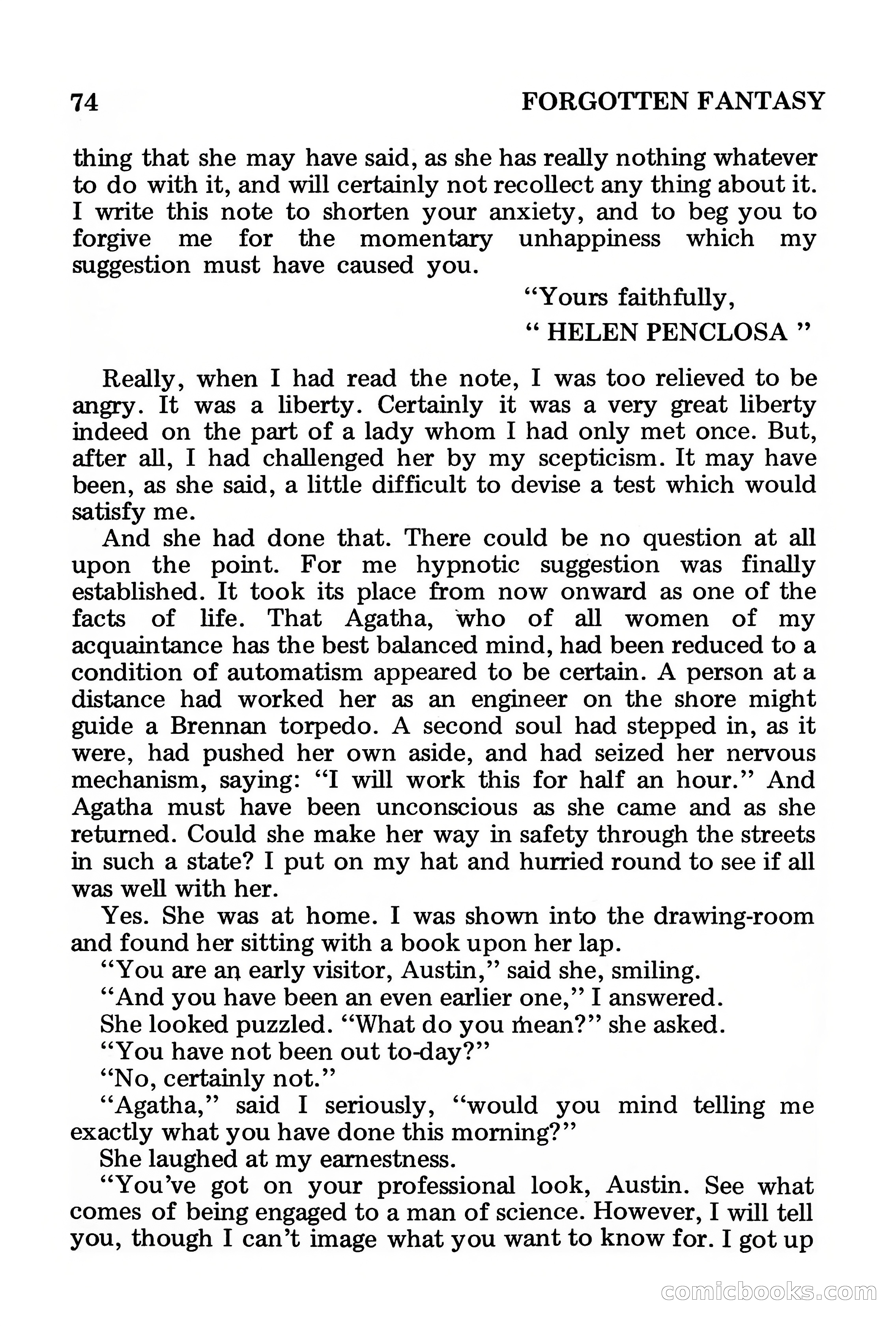 Forgotten Fantasy, Vol. 1, No. 1 — page 74 of 133