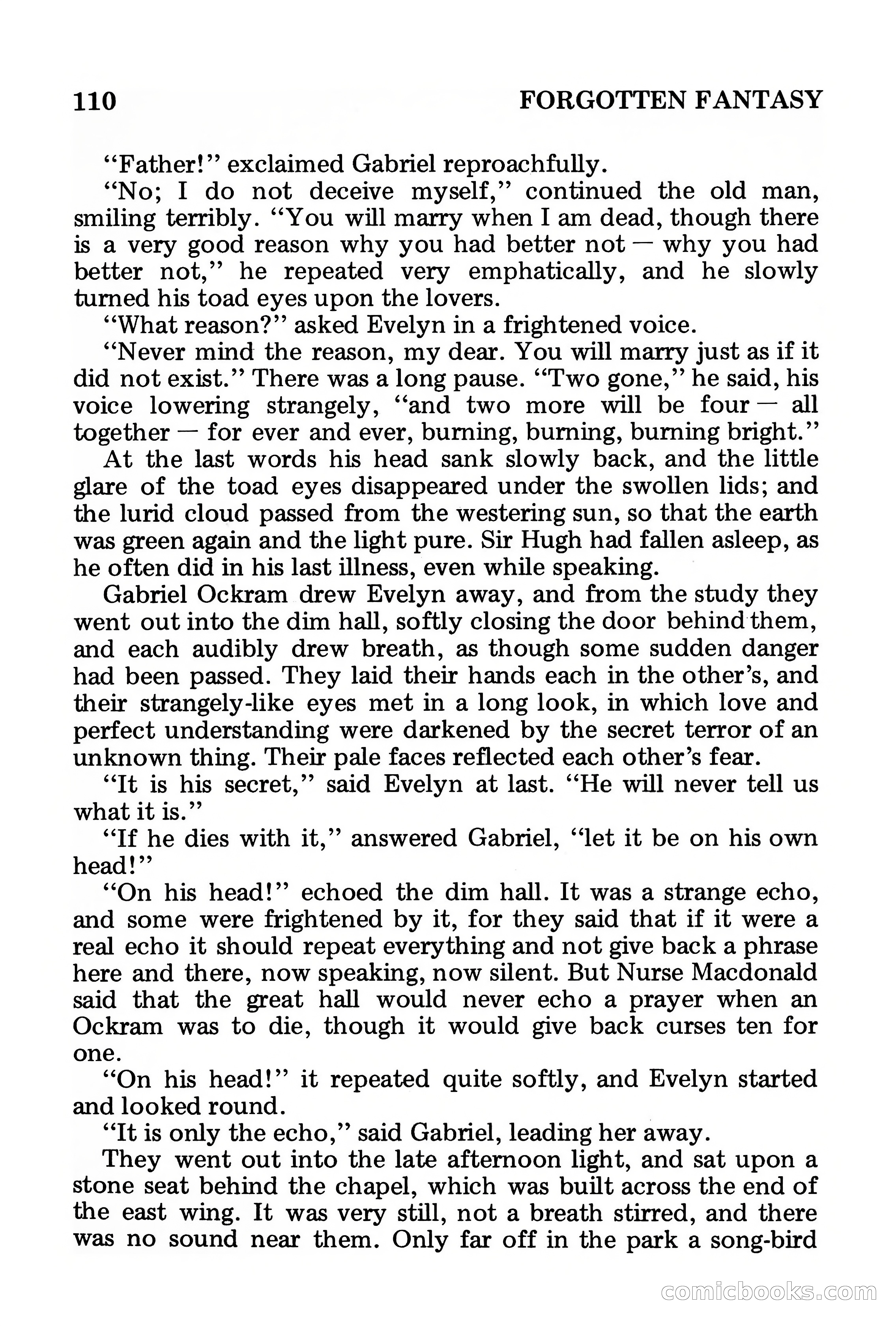 Forgotten Fantasy, Vol. 1, No. 1 — page 110 of 133