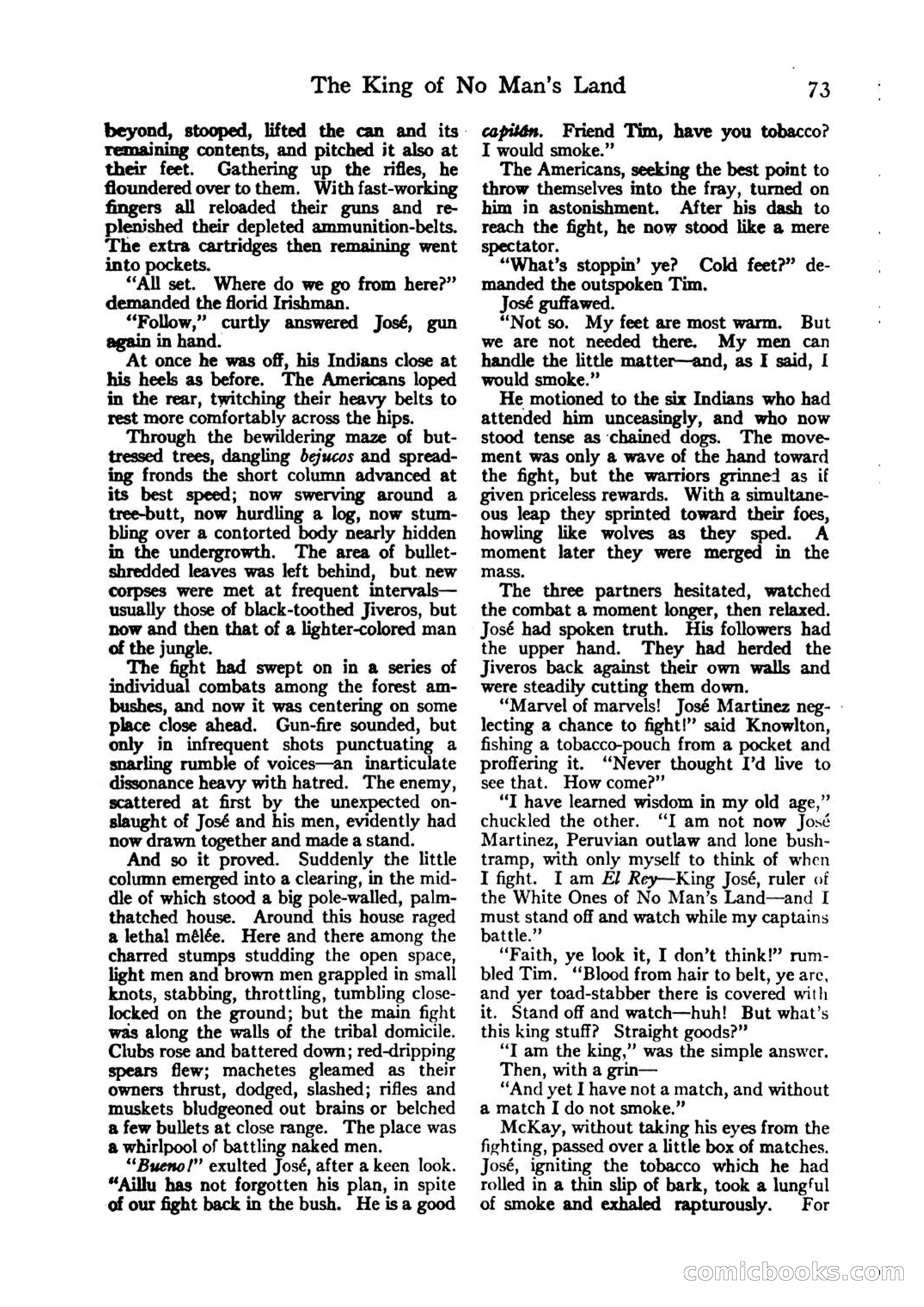 The King of No Man's Land — page 13 of 114