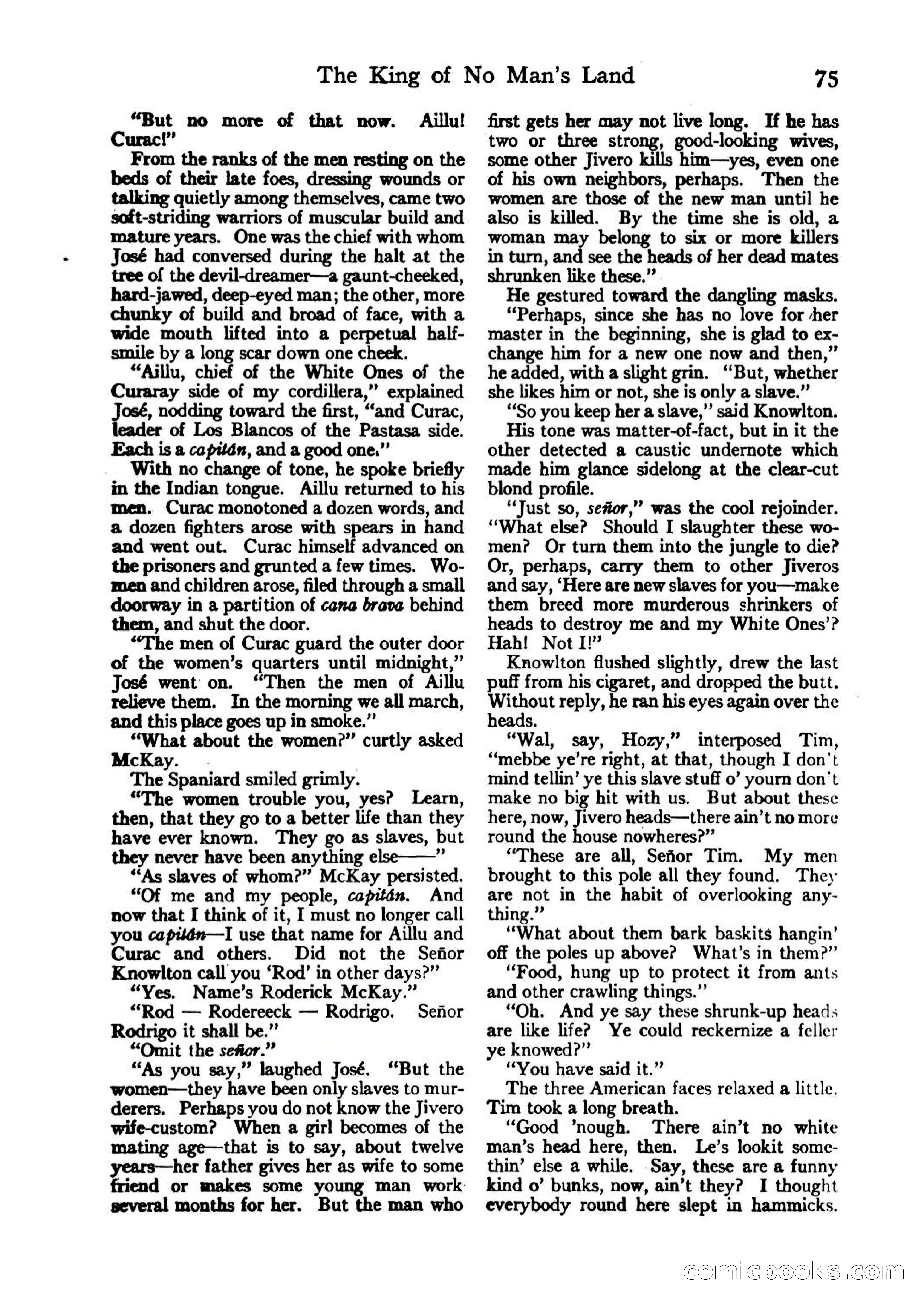 The King of No Man's Land — page 15 of 114