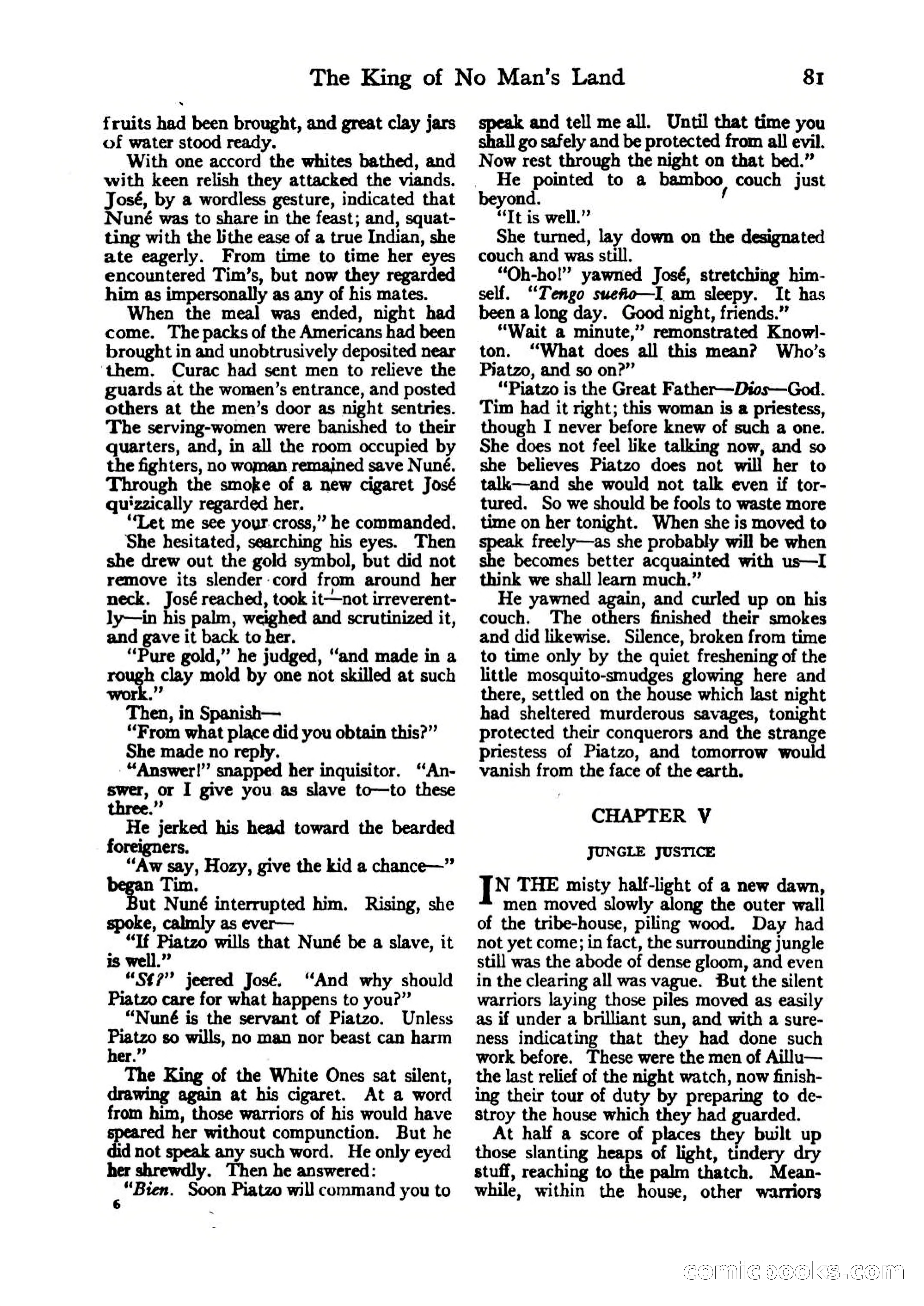 The King of No Man's Land — page 21 of 114