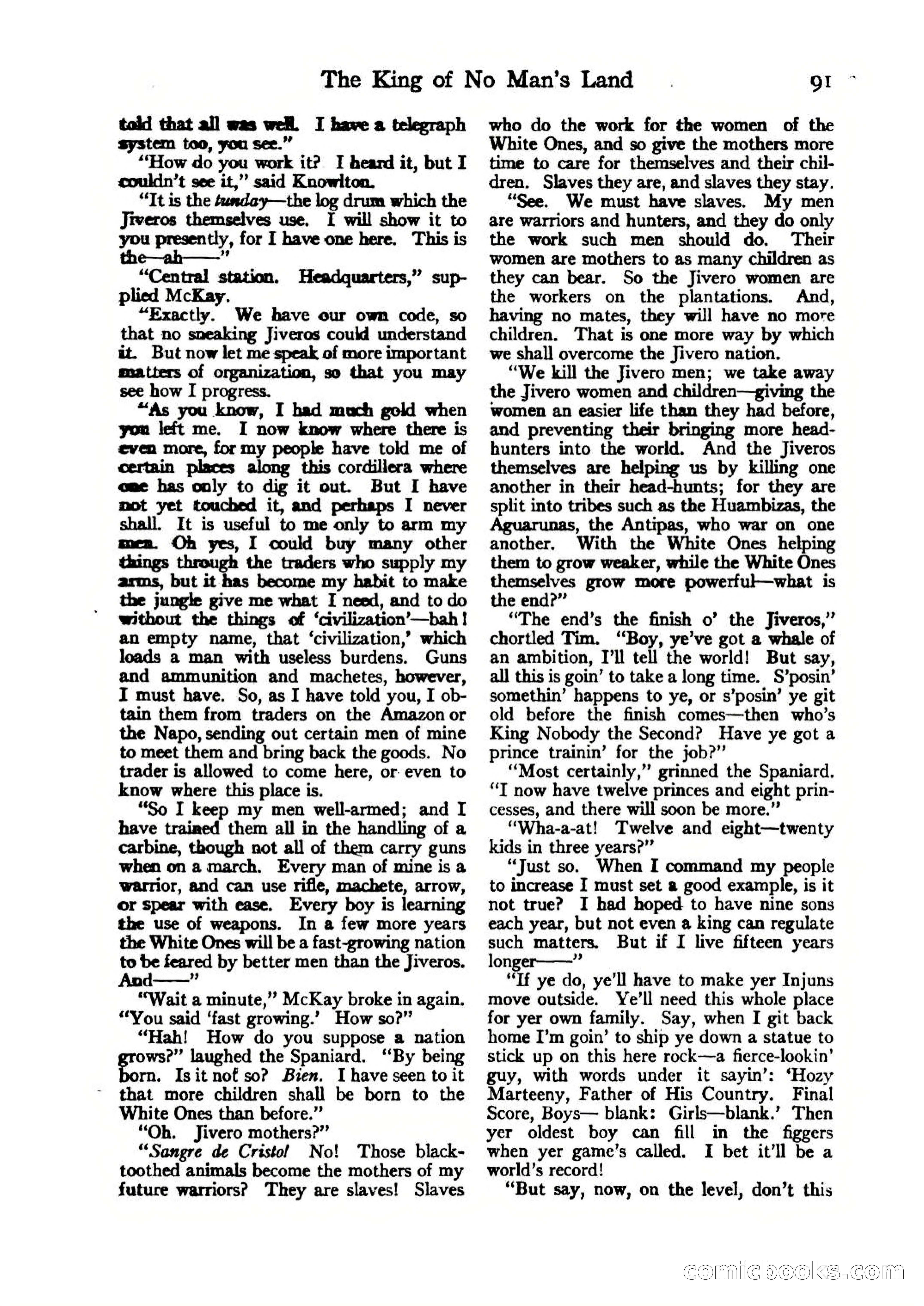 The King of No Man's Land — page 31 of 114