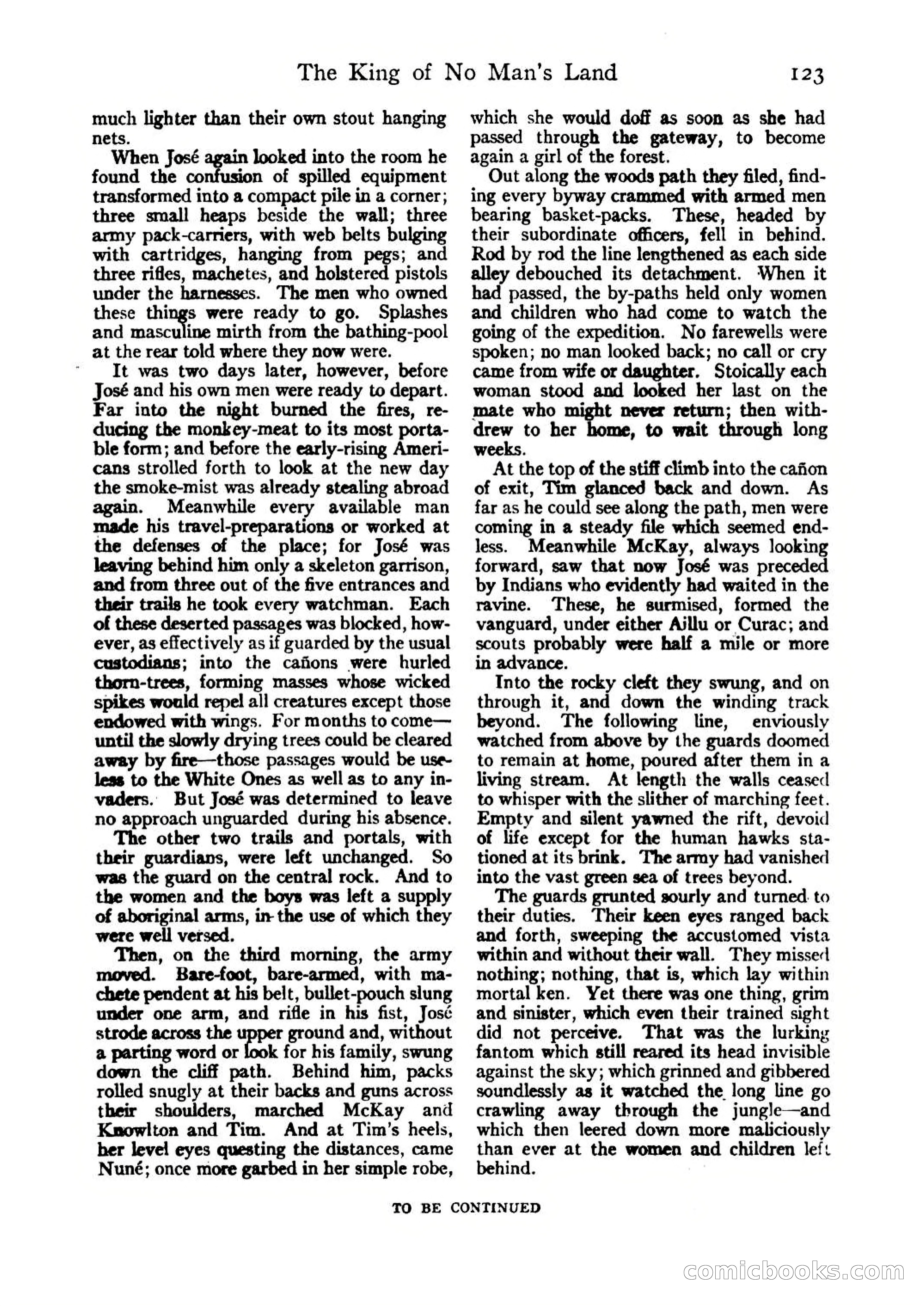 The King of No Man's Land — page 59 of 114