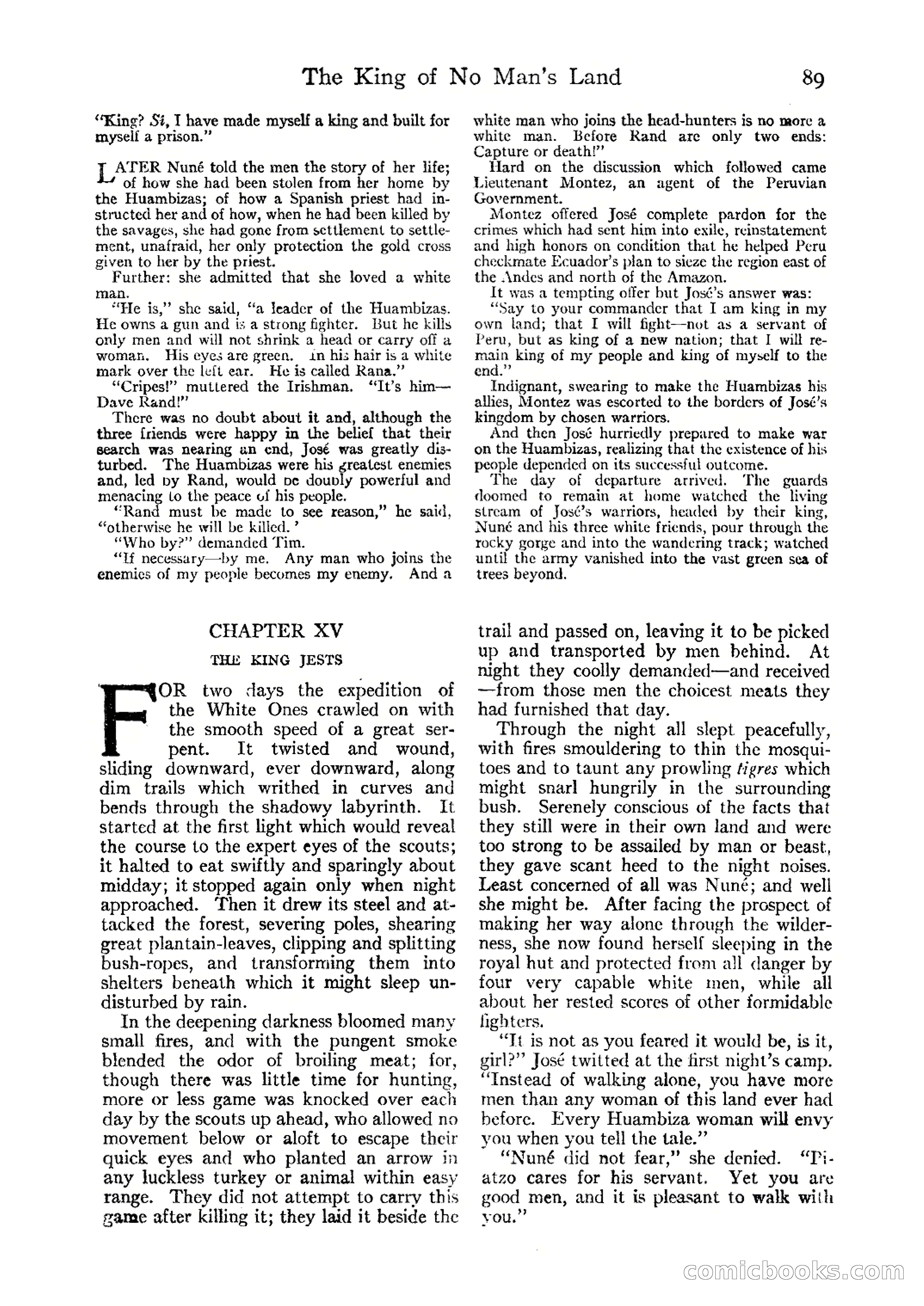 The King of No Man's Land — page 61 of 114